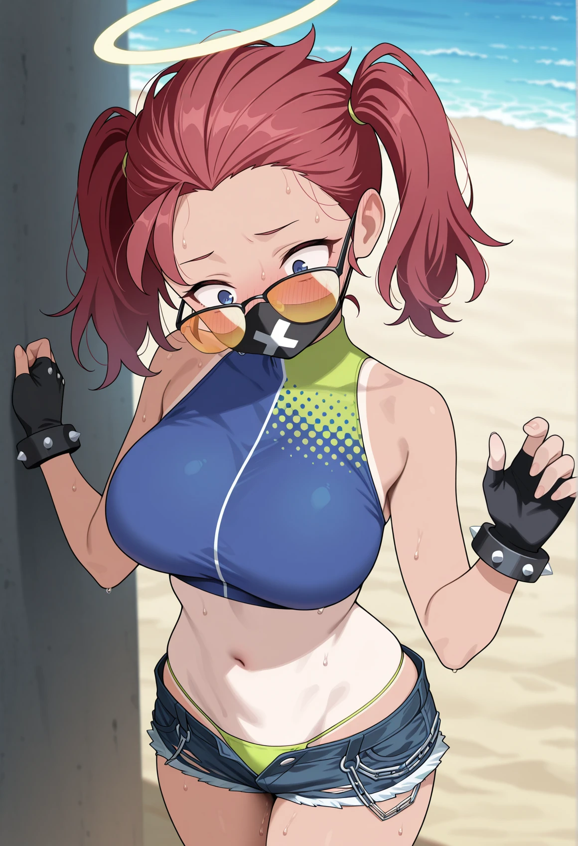 SMG Seaside Sukeban (Blue Archive) XL v1.0