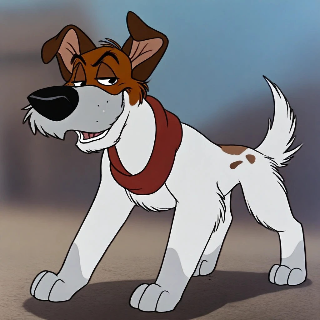 Dodger (Oliver and company) Illustrious (Remake) V1