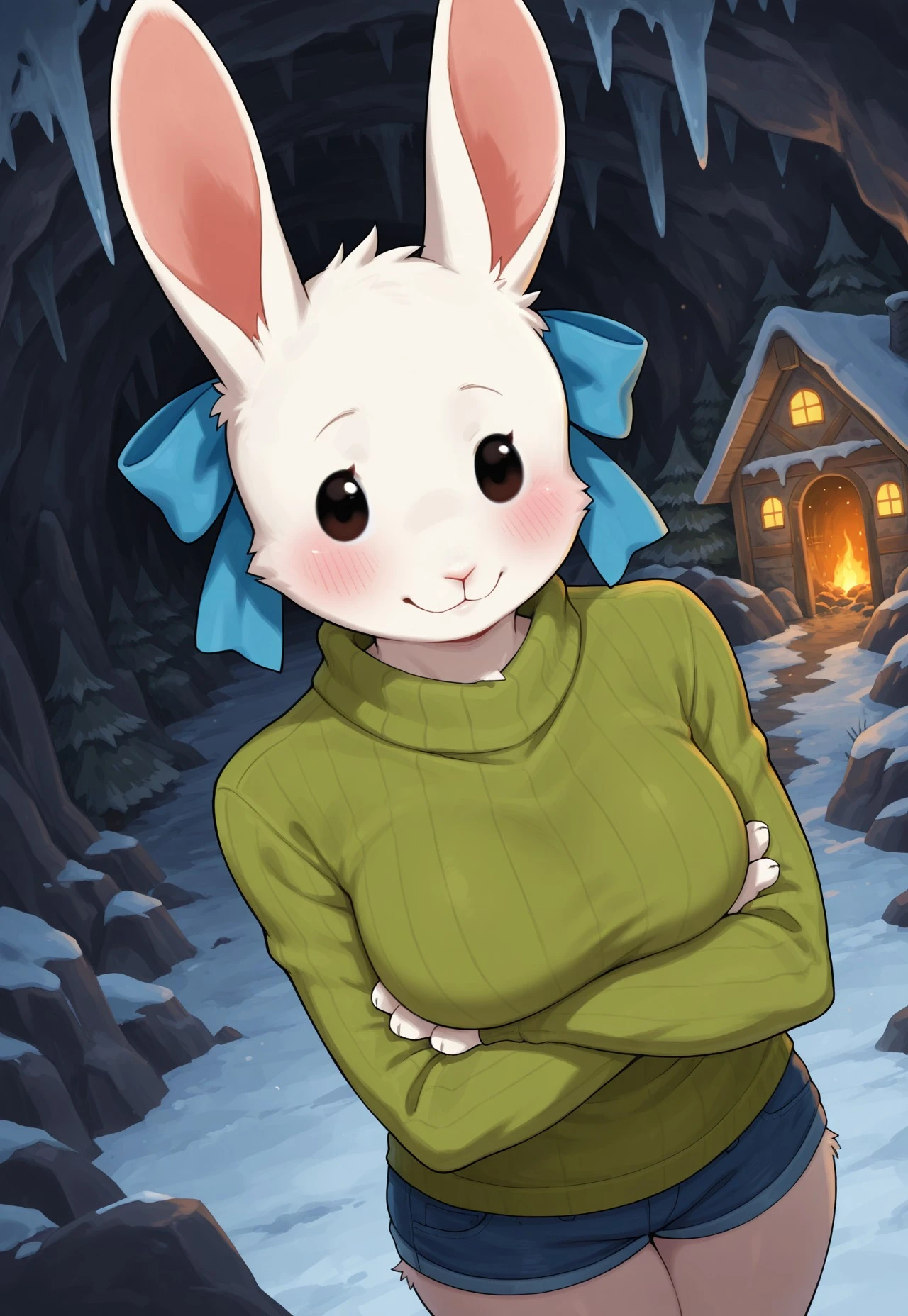 Rabbit Girl (Undertale) illustrious V1 Illust
