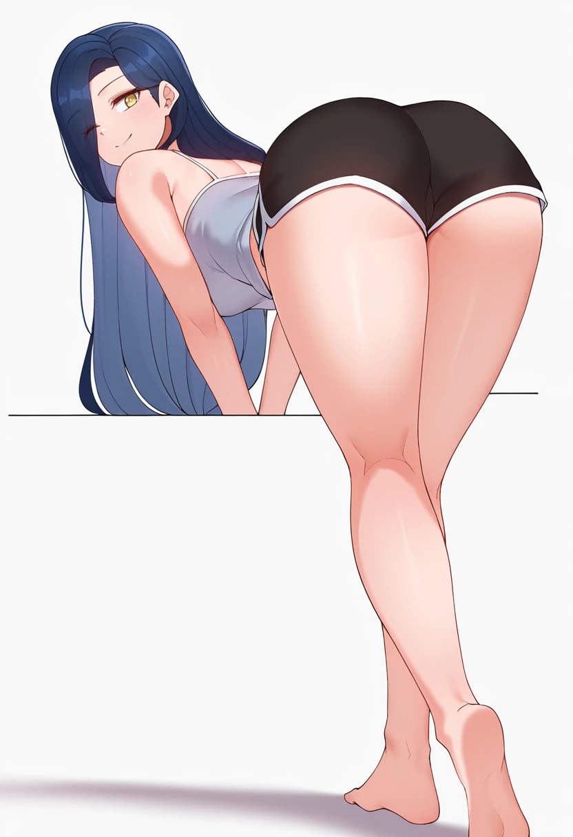 highest quality High resolution one young beautiful woman red eyes beautiful white hair medium perm cute soft girl Cat ear The huge breasts of a virgin killer with amazing charm bbw open your legs vertically standing on one leg