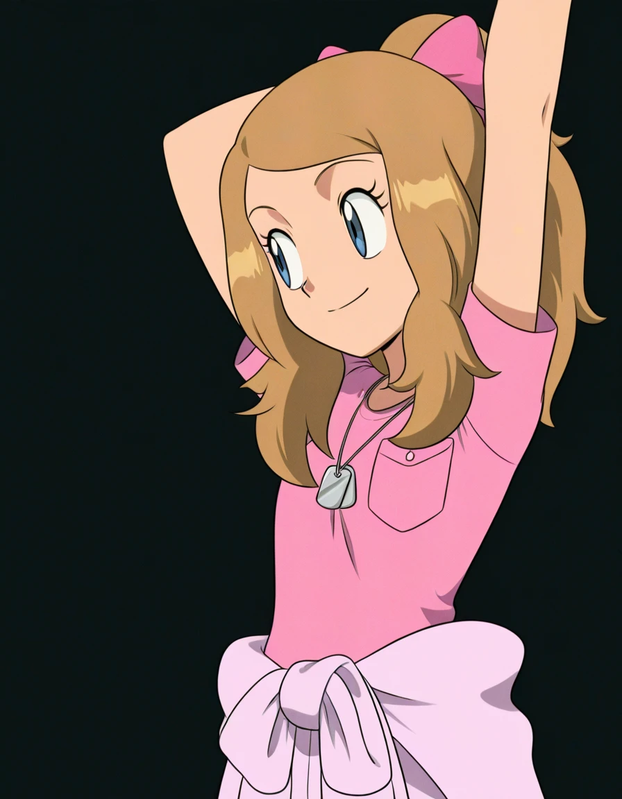Serena from Pokemon XY Anime (Ryhorn Rider form) (Important description) Illustrious