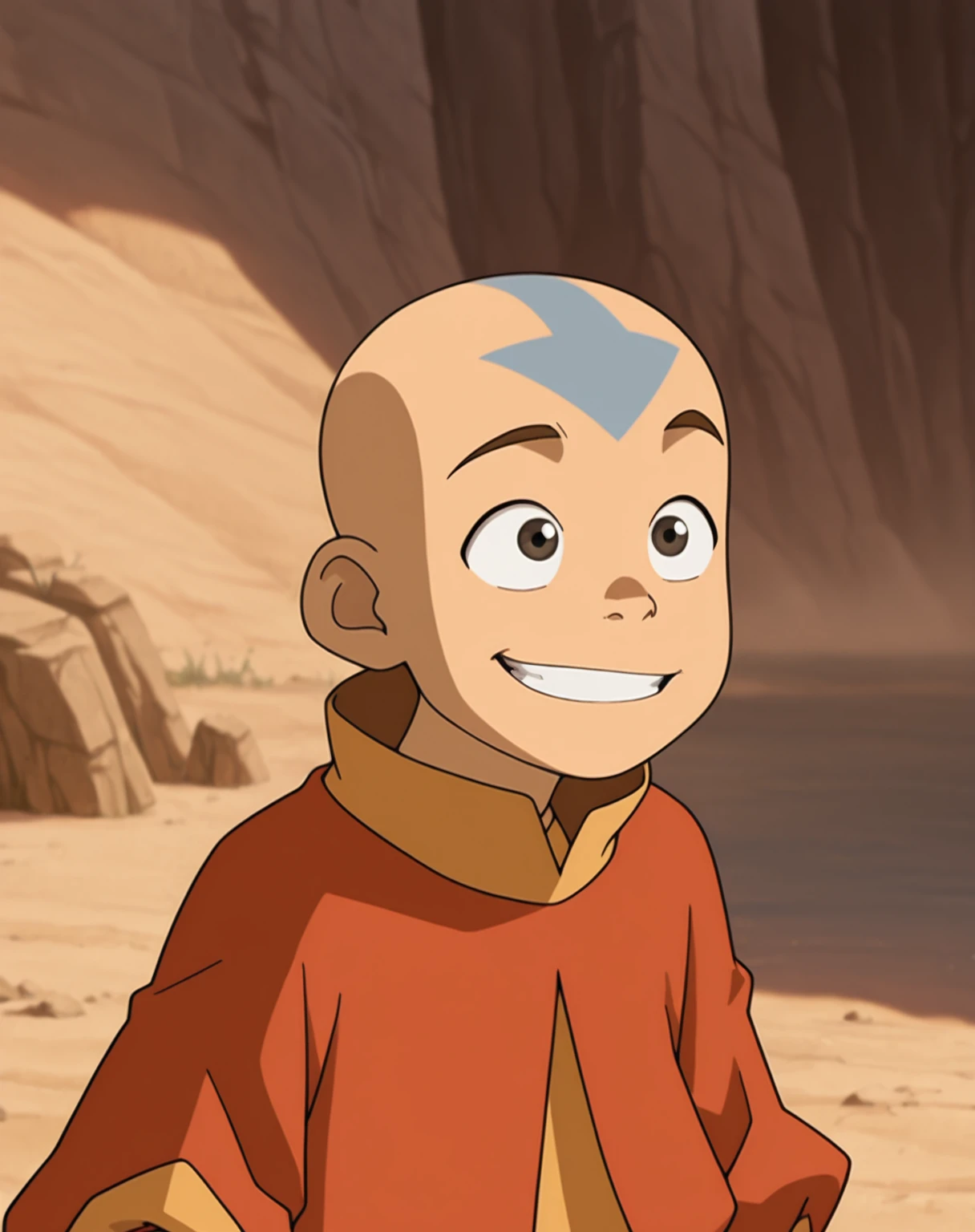 Aang (ATLA | Avatar The Last Airbender) + Momo (Furry) v1.0