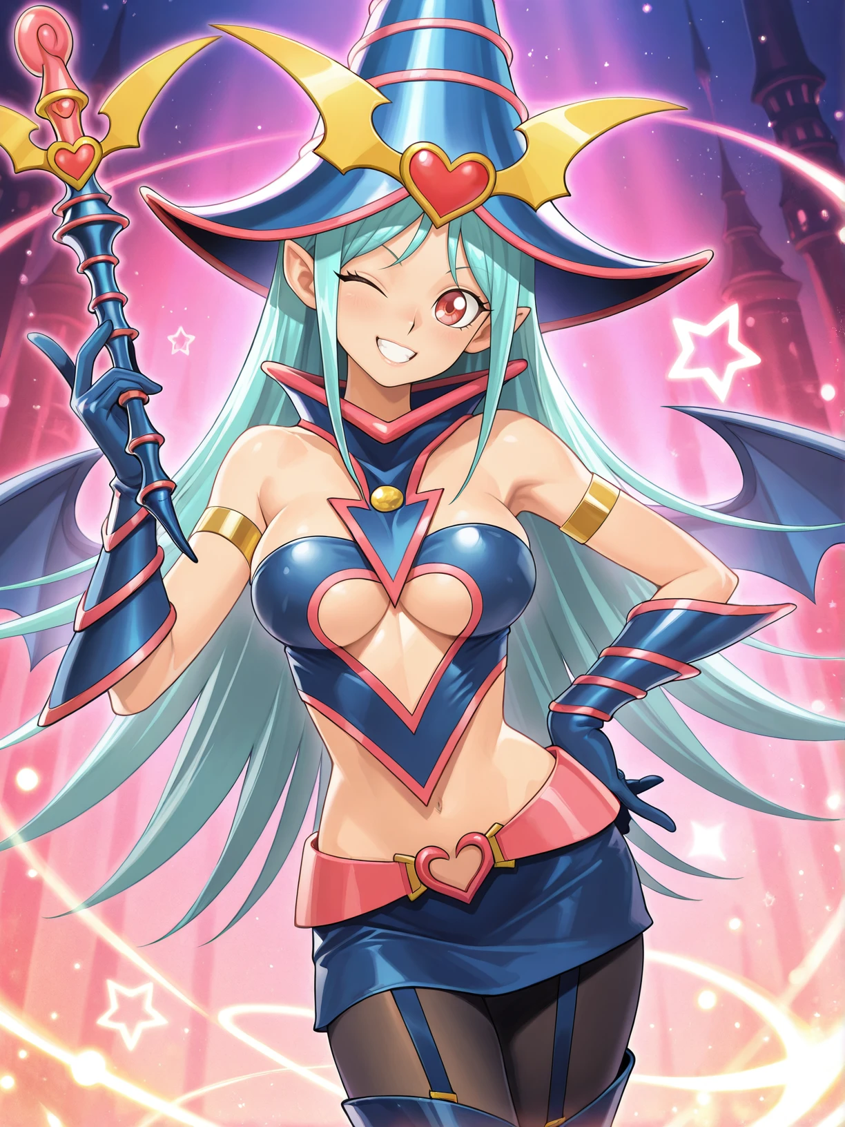 Yu-Gi-Oh! - Chocolate Magician Girl (チョコ・マジシャン・ガール) illuXL v1.0-illusXL