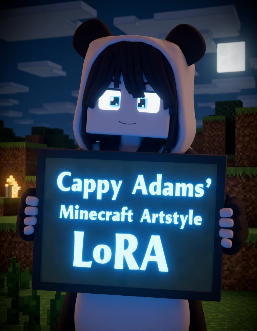 CappyAdams Minecraft Style // Artist Style v1.0 (FLUX)