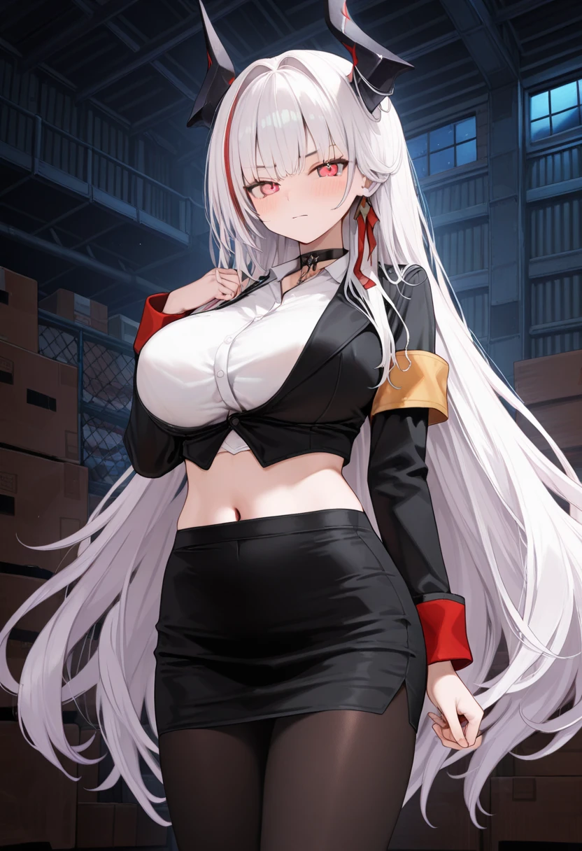 masterpiece, Highest quality, 1 person,( Are standing, View your viewers),Detailed Background、A person who writes in detail、Accurate human body、Knowledgeable person、Accurate 5 fingers, woman,Curvy body,alone, orfevre\(umamusume\),,crop top, dolphin shorts, pussy juices, Condom,used Condoms,tattoo,Text,body Text,peekSex, pov doorway,Sex,((pussy juice))