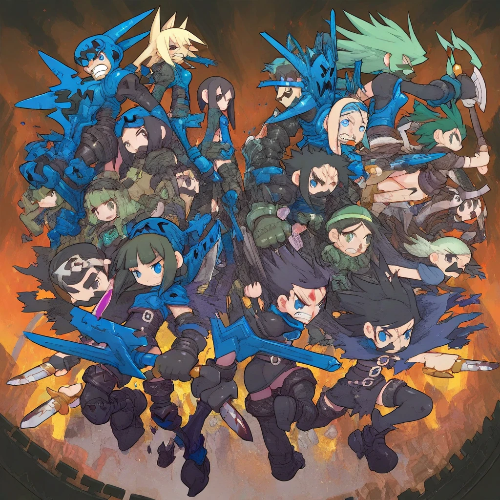 ("Illustration" Ver) "Dragon Marked For Death" Art Style V1