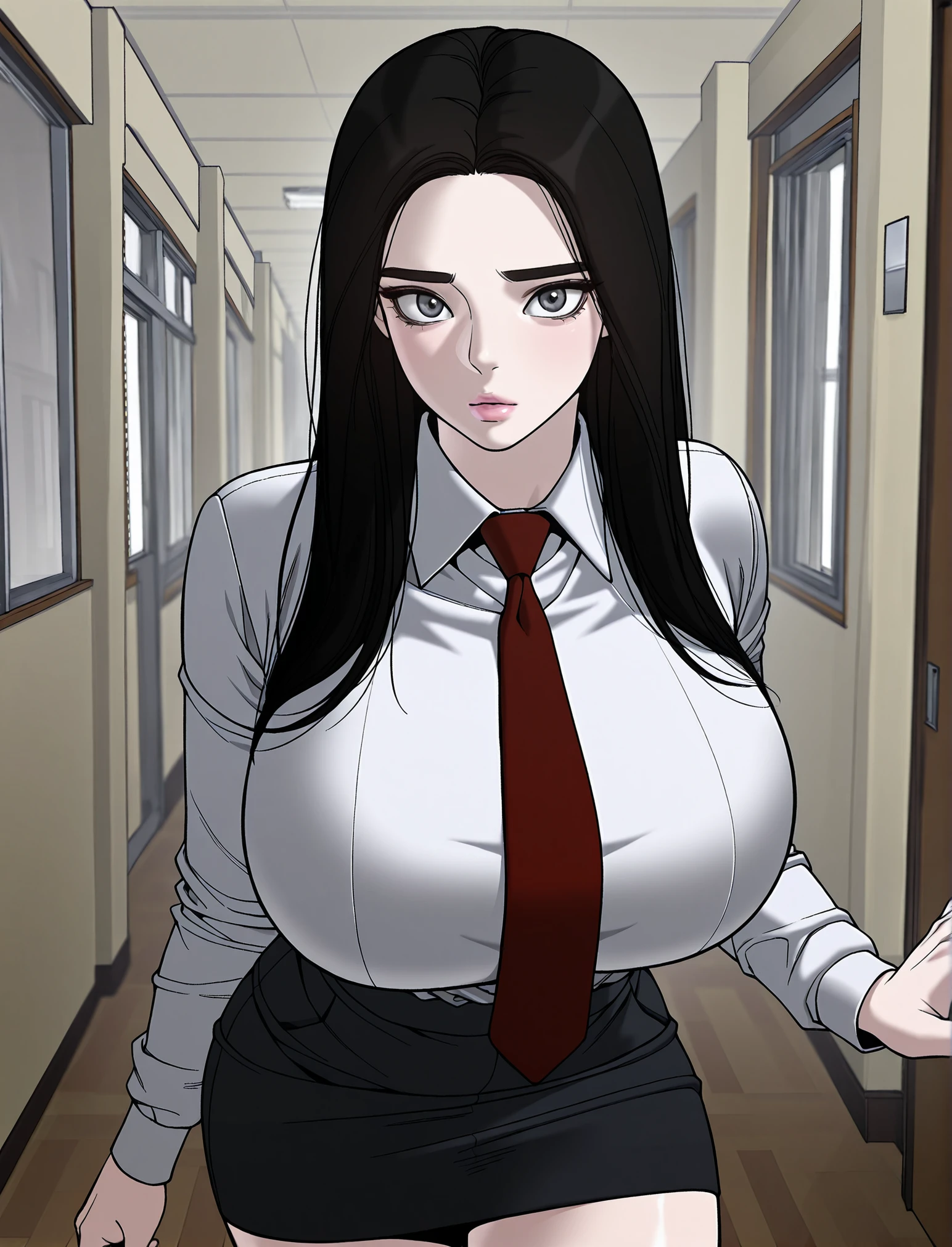 Webtoon Character) Baek Suzy / 백수지 (Designated Bully / 일진담당일진) Illustrious-XL-v1.1