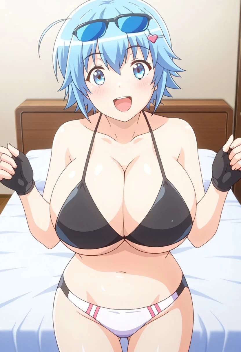 Matsuri Shimano - 嶋乃 まつり (Honoo no Haramase Oppai Ero Appli Gakuen - 炎の孕ませおっぱい★エロアプリ学園) anime style Illustrious