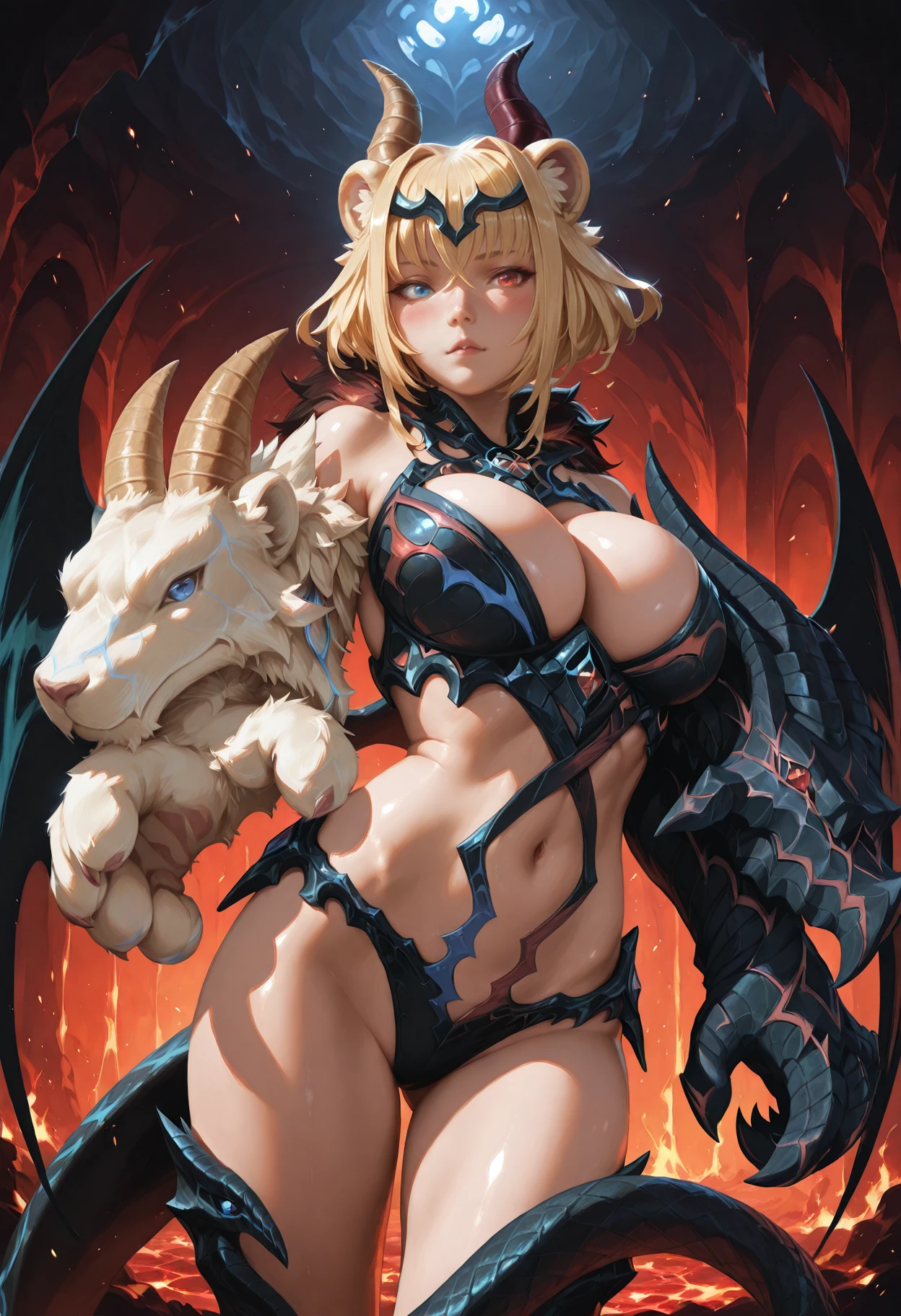 Chimaera (Chimera) - Monster Girl Encyclopedia (MGE) v1.0