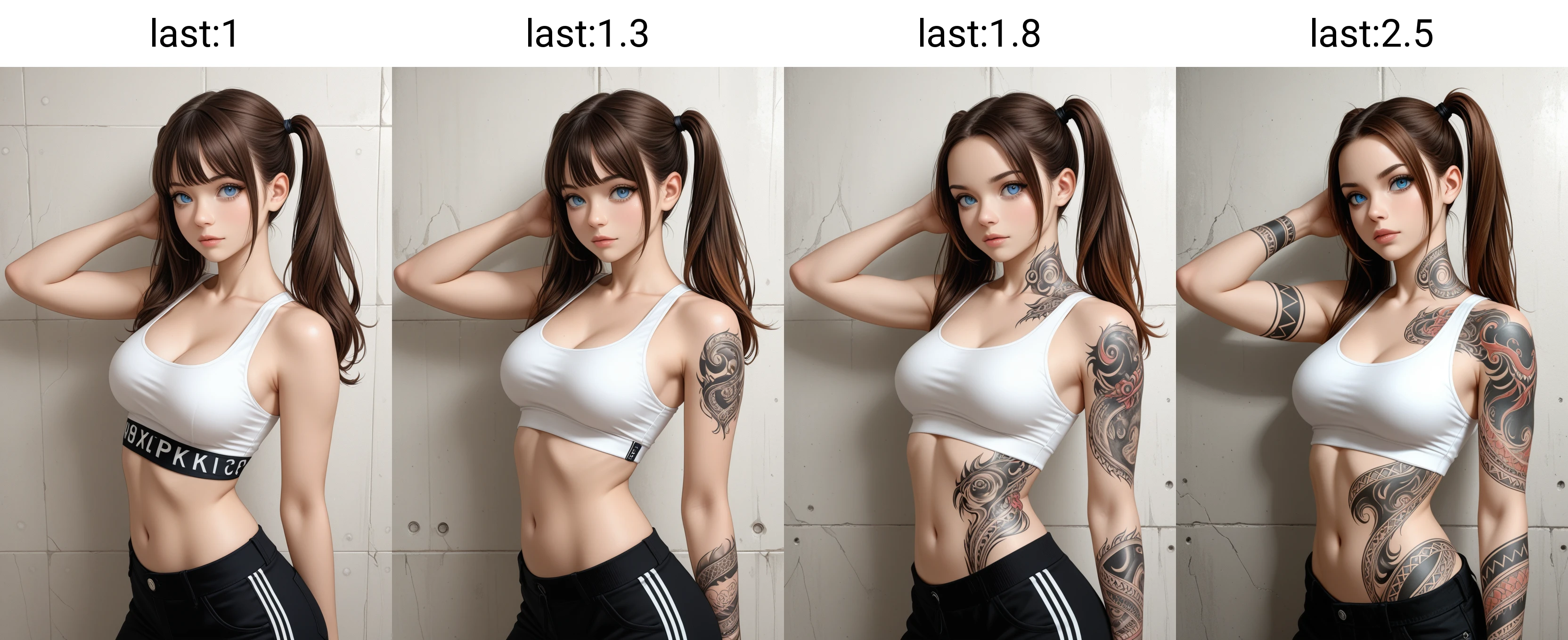 Tattoo Slider Pony / Illustrious