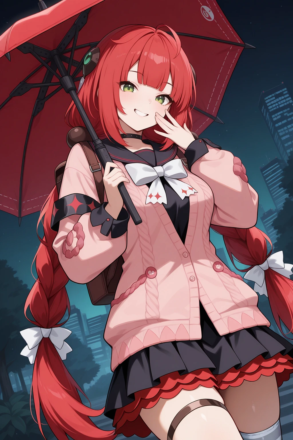 Yuzuha Ukinami 浮波柚葉 | Zenless Zone Zero [IllustriousXL] v1.0