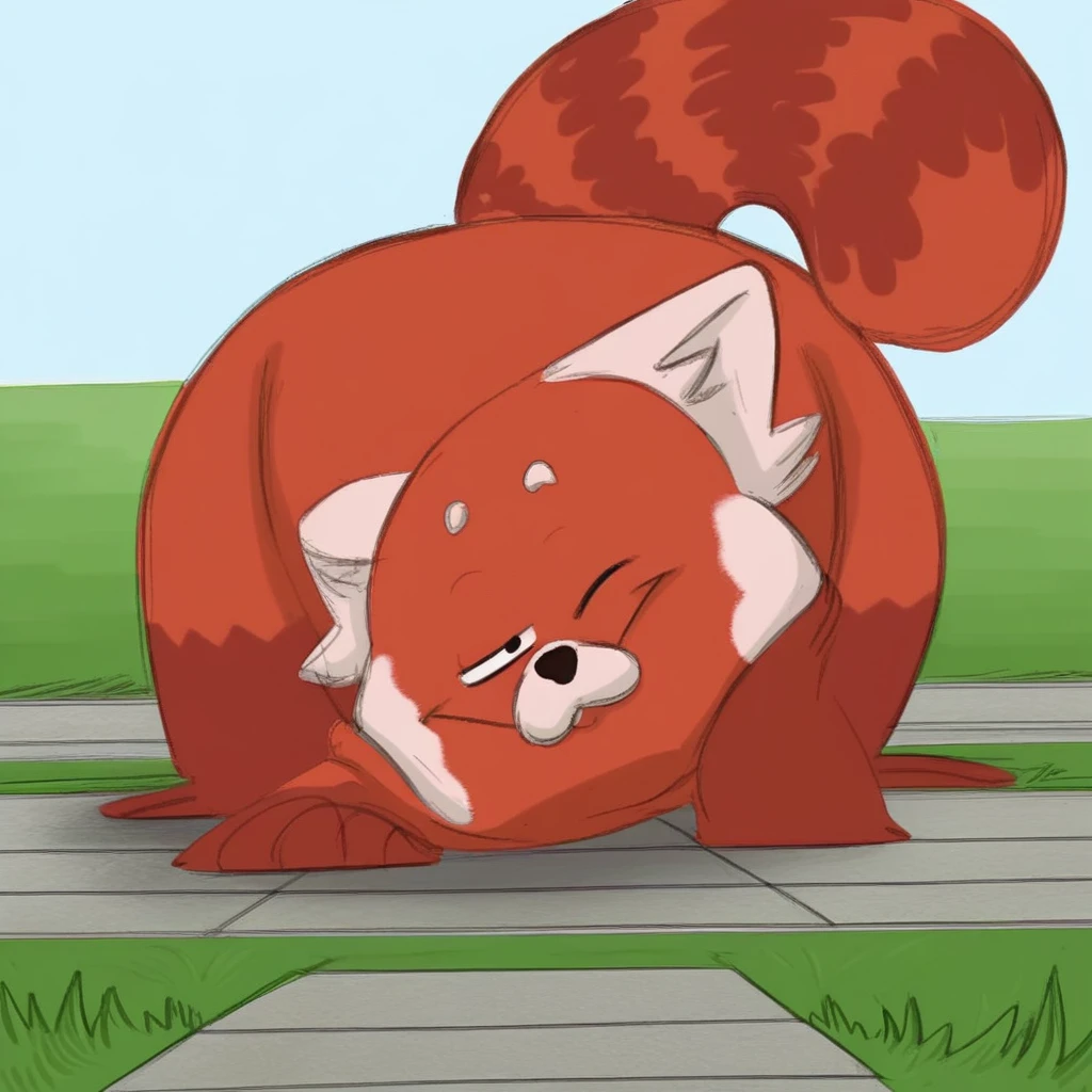 Turning Red - Meilin Lee's Red Panda Form (ChickPic) V1