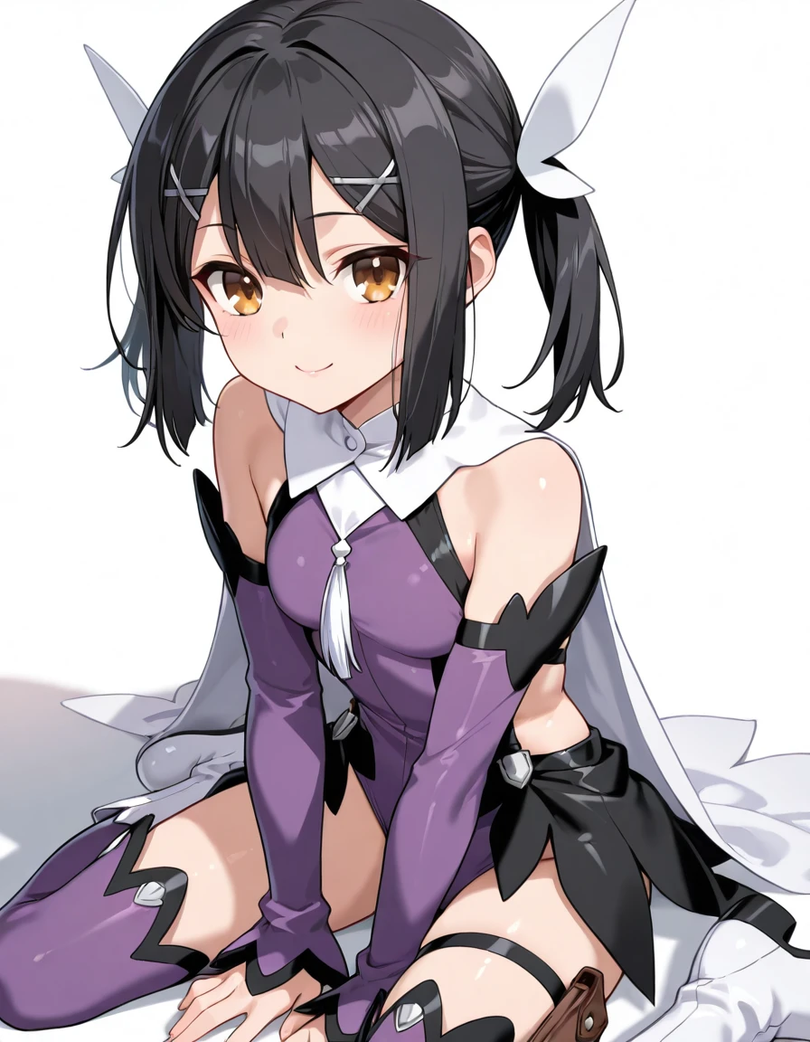 , nsfw,hentai,perfect anatomy,perfect human structure,(masterpiece:1.4),(best quality:1.4),(high resolution:1.4), ultra detailed,Beautiful and detailed eyes,8K,detailed beautiful face and eyes,super beauriful and detailed hair,super detailed skin,(beautiful and cute:1.4) , expressive eyes, perfect face, perfect body, scene, miyumagirl,miyu edelfelt, 1girl, black hair, brown eyes, hairclip, bangs, twintails, long hair, cape, detached sleeves, hair ornament, magical girl, purple leotard, thighhighs, boots, magical scenery, magical girl pose, (embarrassed,blush:1.3),sexy,hentai,erotic,steam,