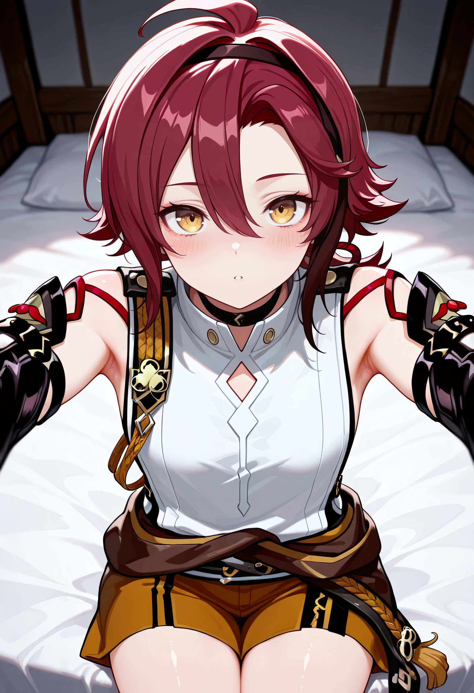 1girl, shikanoin heizou, amazing quality, high resolution, ultra-detailed, solo, looking at viewer, masterpiece, best quality, very aesthetic, absurdres