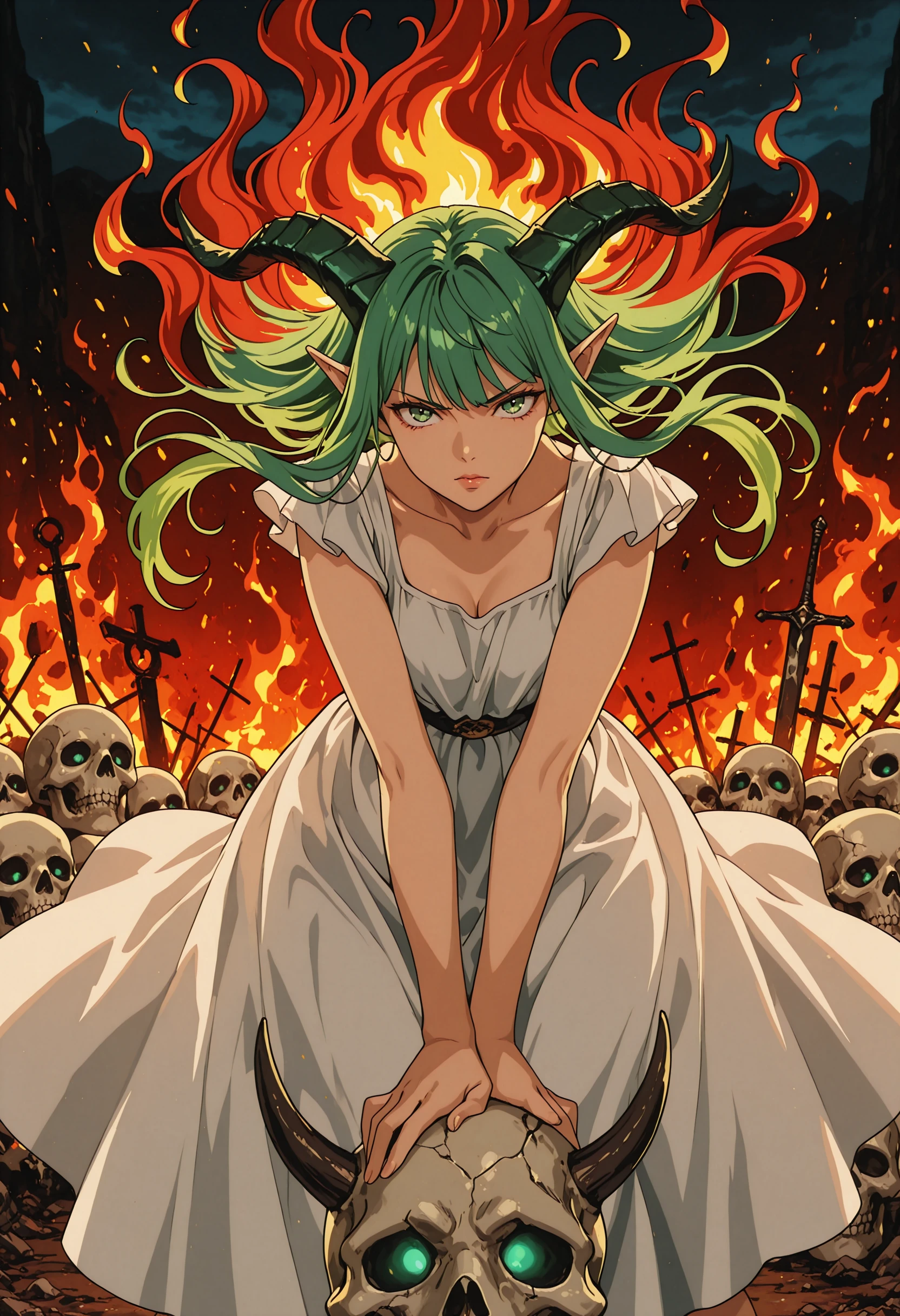 masterpiece, very aesthetic, absurdres, ultra detailed, official style, outdoors, anime screencap, dynamic pose,  DMNELF_XLâââ