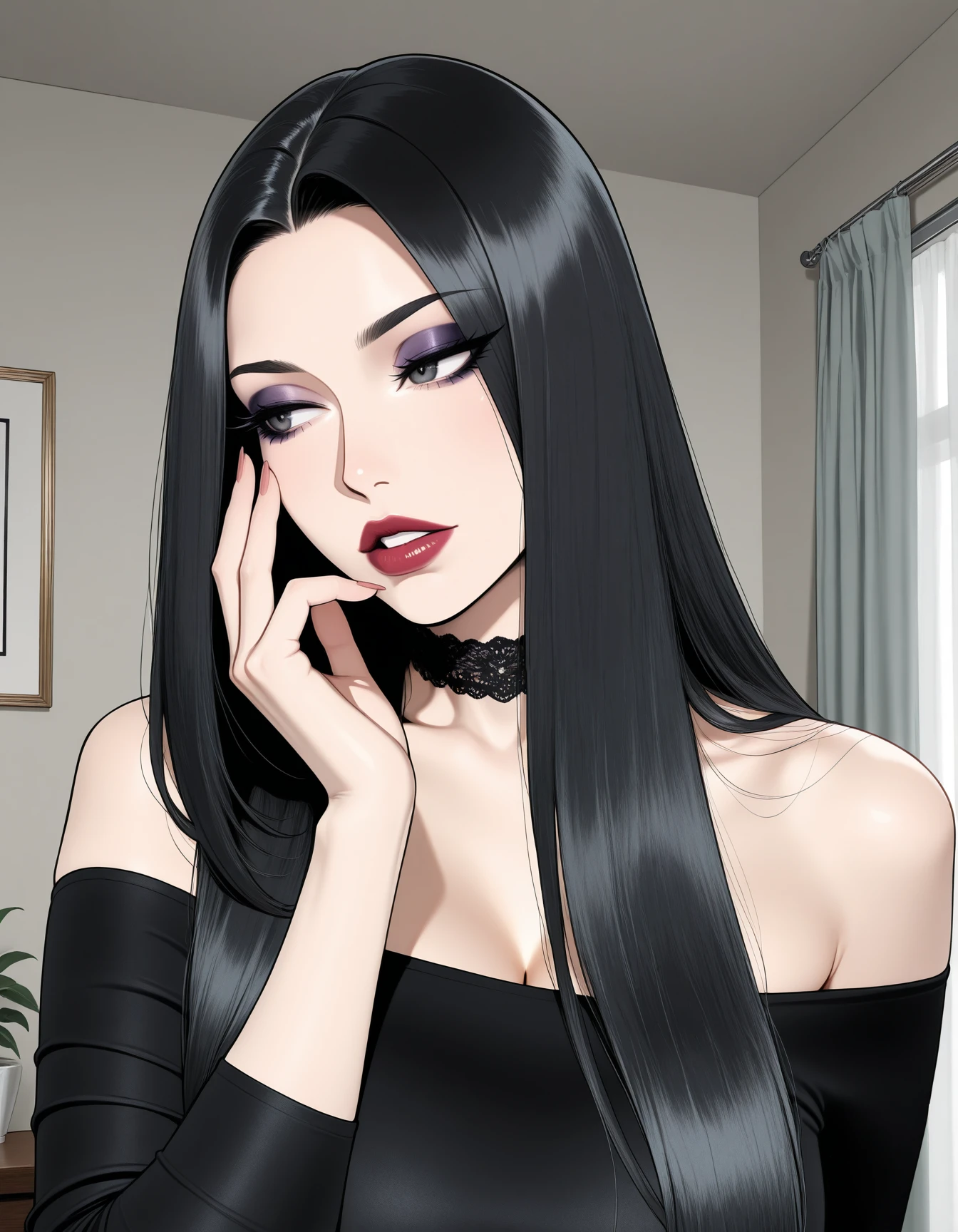 Goth Mommy Hair | Dommy On-Demand | ILXL ILXL