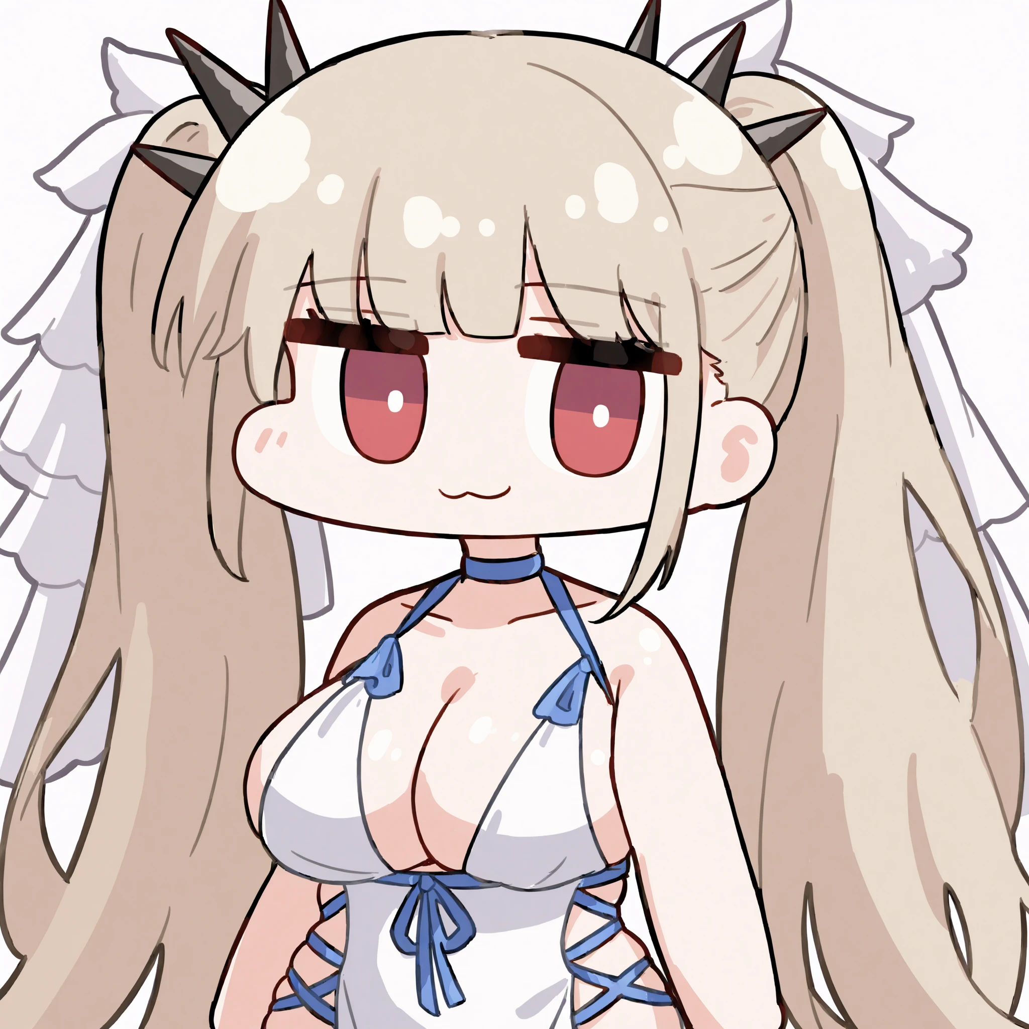 Formidable's Evening Gown (Azur Lane) | 可畏的晚礼服（碧蓝航线） [IL]White Evening Gown v1