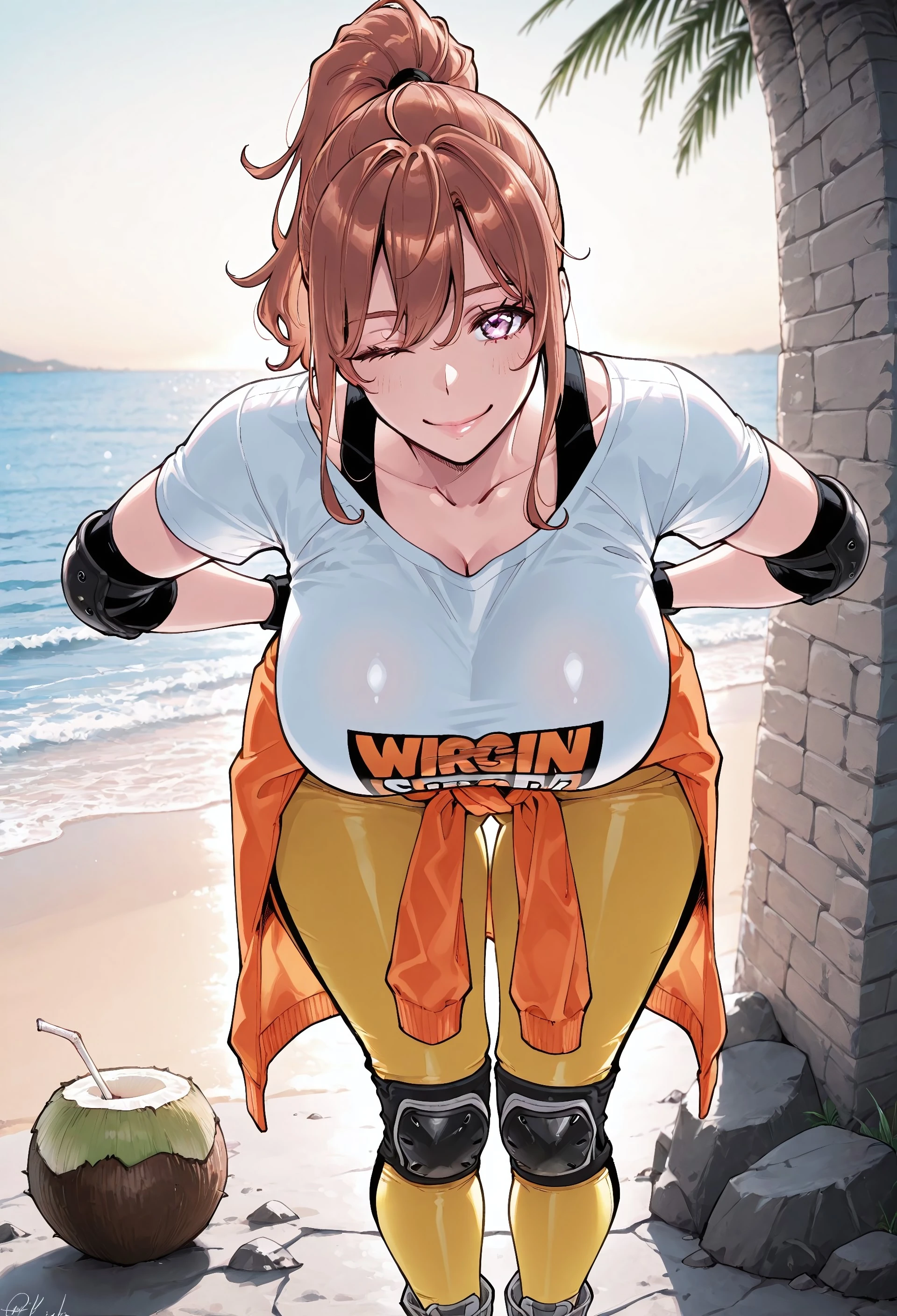 beautiful_light_orange_hair,beautiful_white_eyes,1_beautiful_girl,cute_face,pretty_face,beautiful,perfect_quality,perfect_anatomy,