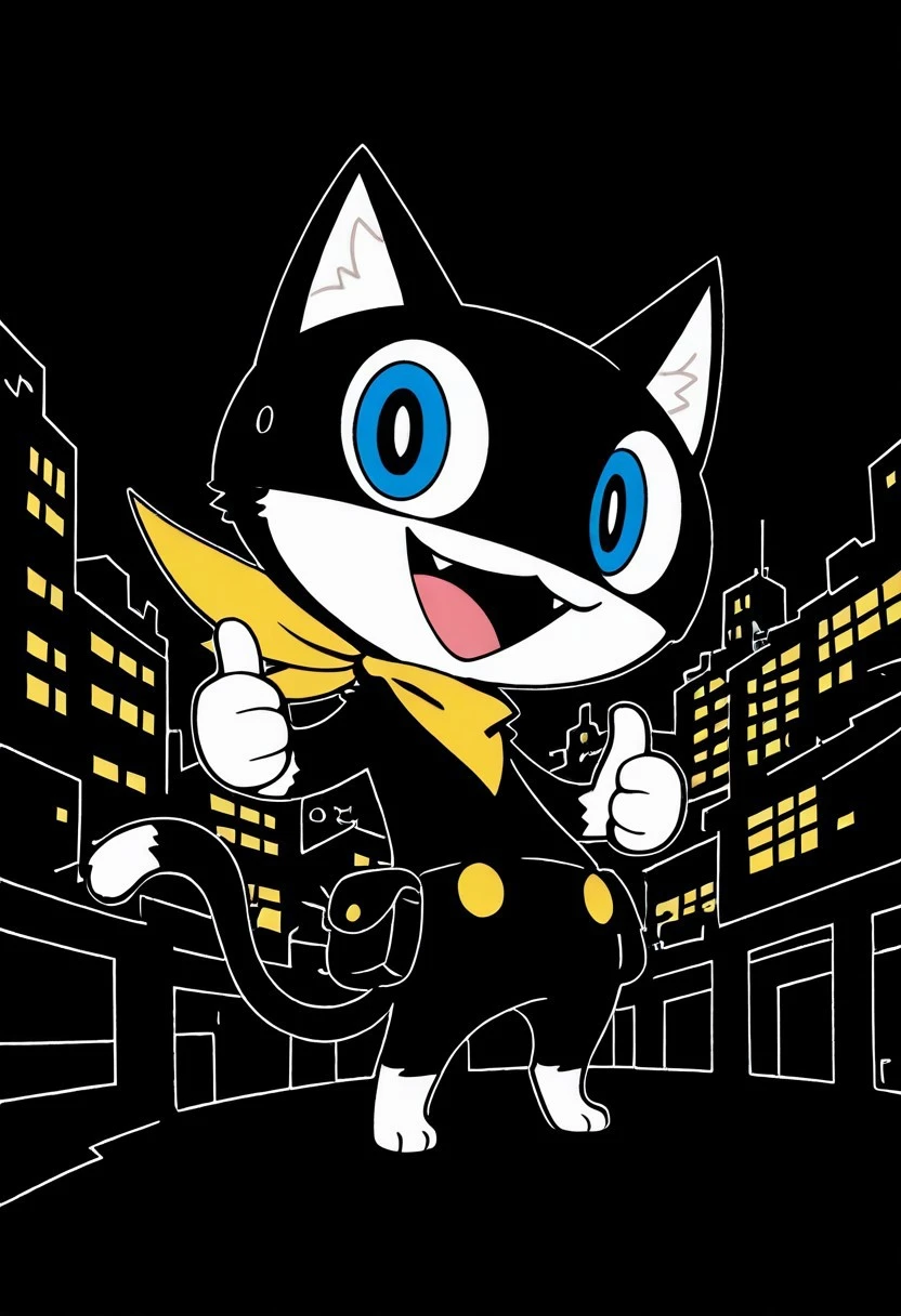 Morgana - Persona 5 (Illustrious + Pony) Illustrious