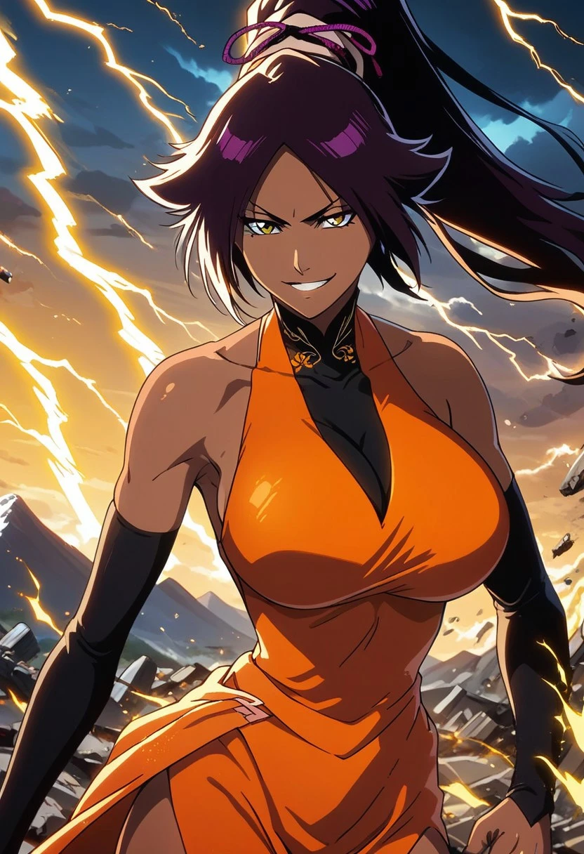 Yoruichi Shihōin (四楓院 夜一) from "BLEACH" V3 - (REMASTERED QUALITY+NEW OUTFIT & POSES) V3 REMASTERED QUALITY