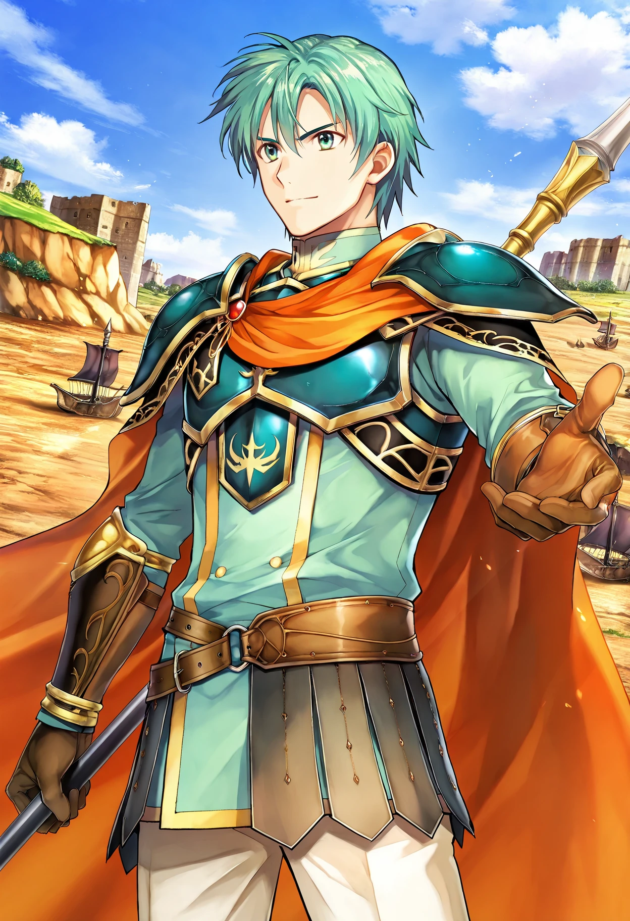 Ephraim (Fire Emblem) Young Version