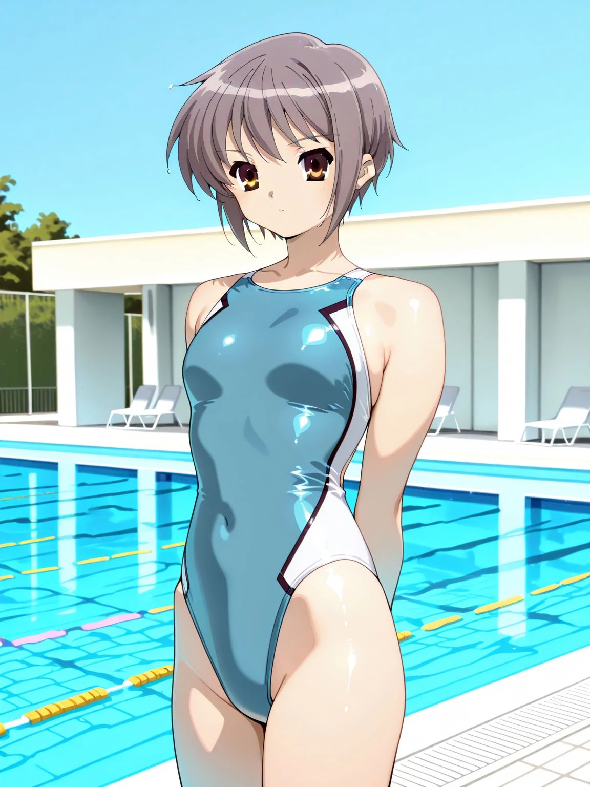 Nagato Yuki Competition Swimsuit v1.0