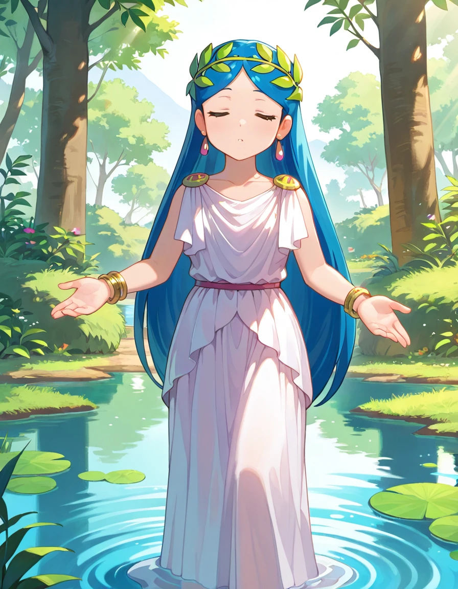 Goddess robot [Doraemon(The Woodcutter's Pond)] - 女神ロボット [ドラえもん(きこりの泉)] <Illustrious / Pony> Illustrious