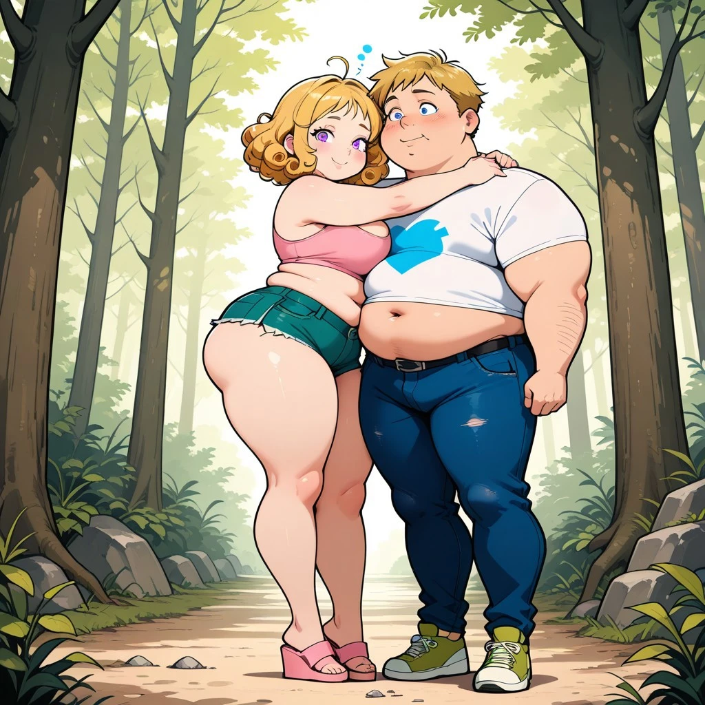 Owen and Sugar (Total Drama) Illustrious