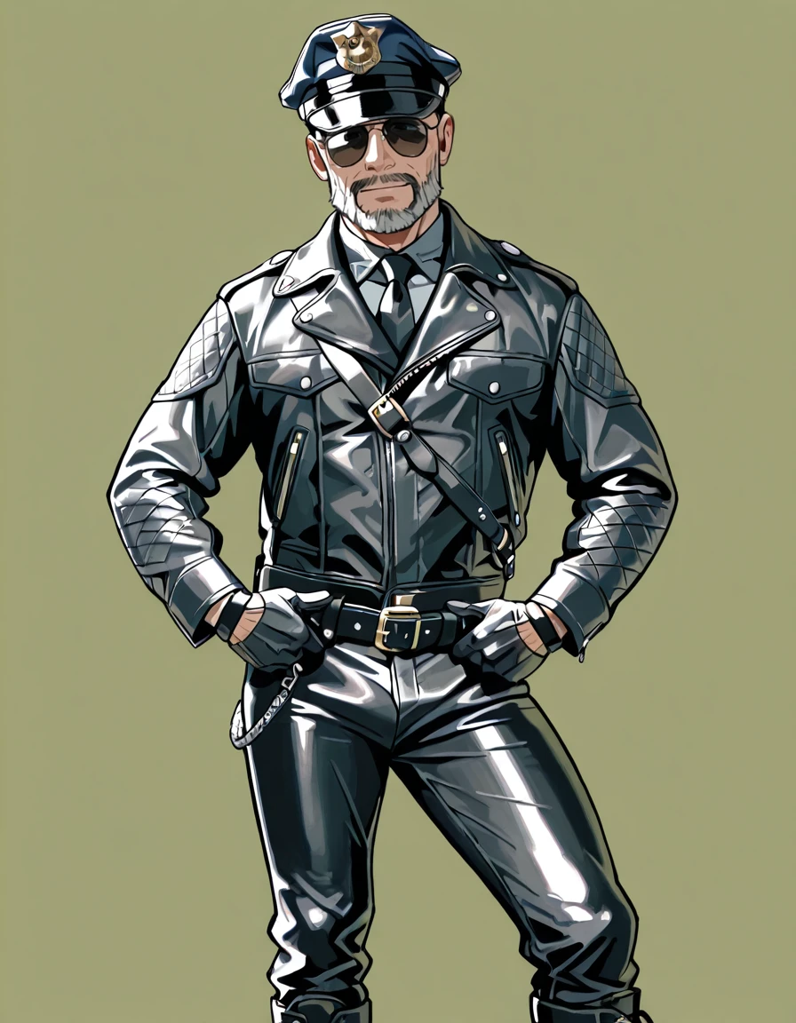 bonjourdraws style monochrome