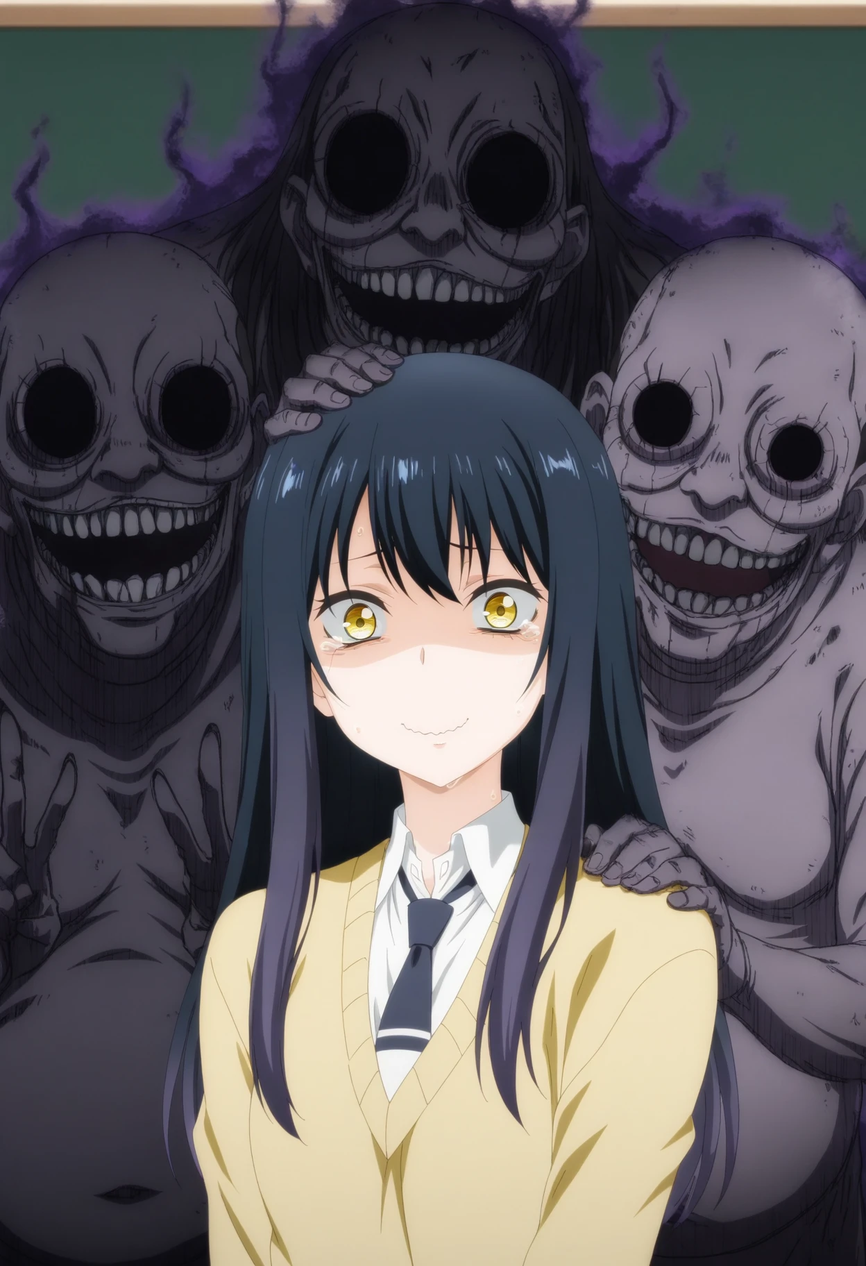 Yotsuya miko+Ghost(mieruko-chan) v1.0