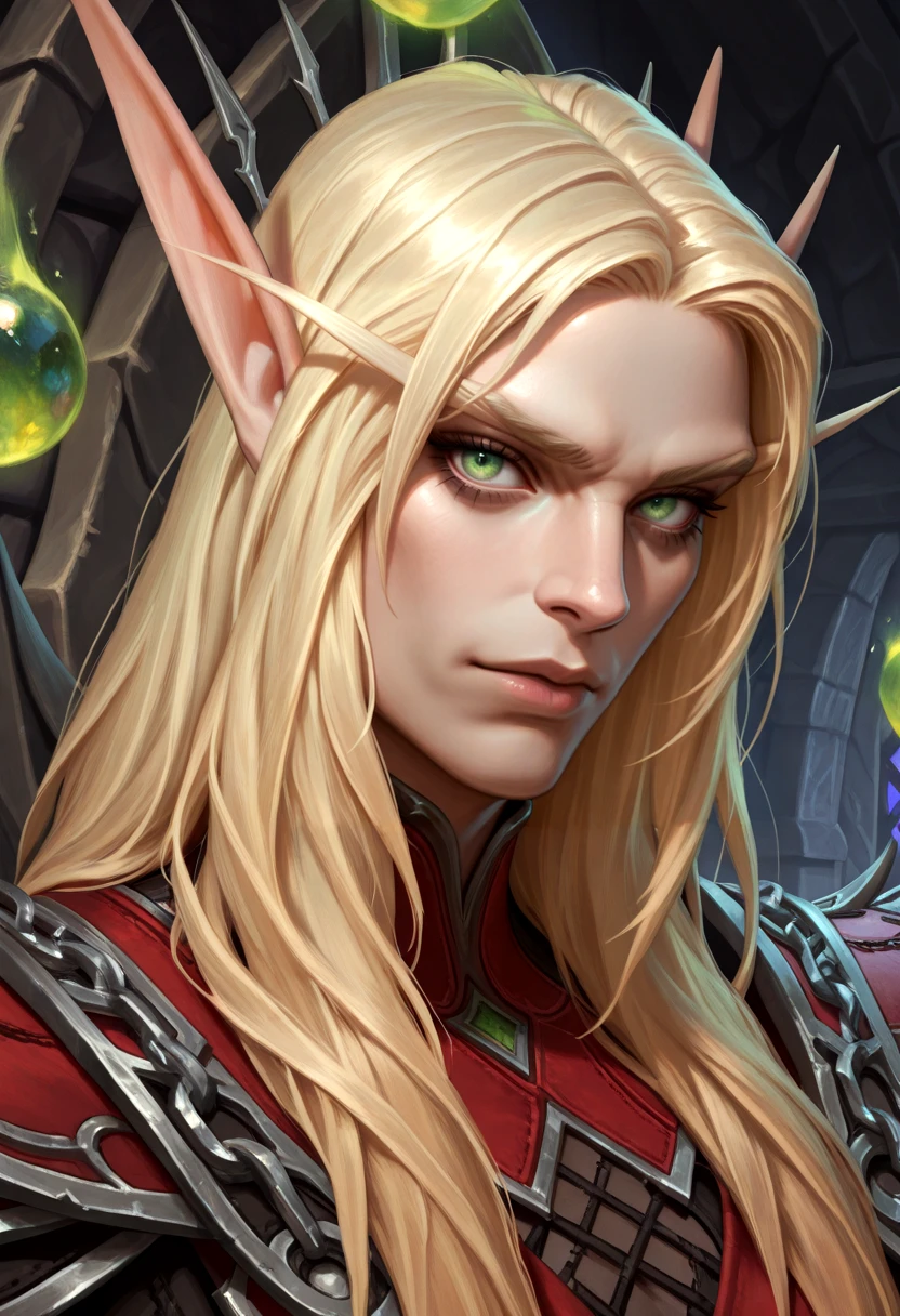 very awa, masterpiece, best quality, absurdres, newest, perfect quality, detailed background, intricate details
<lora:ILWoWKaelthas:1>
WoWKaelthas, 1boy, male focus, pointy ears, long hair, blonde hair, green eyes, elf, looking at viewer, portrait