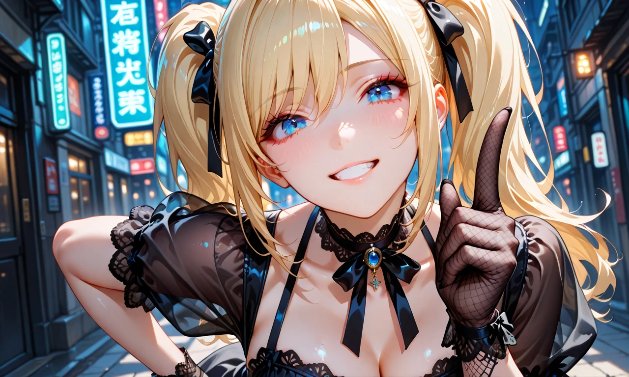 nsfw,(masterpiece:1.4, best quality), (extremely intricate), highly detailed, (realistic), (absurdres), ultra detailed, beautiful and aesthetic, (photorealistic:1.4), hdr, full focus, (atmospheric depth), dimly lit, city lights illuminaing scene, unity 8k wallpaper, Raw photo, candid photography, motion blur, professional photograph, high shutter speed, freezing motion, depth of field, (long shot, wide shot), (POV, high fov, field of view, from above, high altitude perspective), dreamy ambiance, mesmerizing depth, AND_SALT 1girl ,(barbara (genshin impact)), 1girl,hat,latin cross,blonde hair, long hair,twintails,twin drills, blue eyes,bow,white dress,frilled skirt,detached sleeves,,white pantyhose,book,belt,slender:1.2, lustrous skin, (finely detailed beautiful eyes, highly detailed eyes, eyes reflection), (perfect detailed face), (smile, naughty face, open mouth), heavy breathing, teeth, full blush, , (large breasts:1.4),(big ass:1.2), breasts out, pink , light areolae, bare shoulders, collarbone, sweat, steam, steaming body, sweaty skin, skindentation, blue nail polish, (illustrate subject in the distance, stomping on a tiny cityscape below, crushing it beneath her, showcasing her enormous scale compared to the rest of the landscape), (plumes of black smoke, fire, explosions, chaos, mass destruction, exploding skyscraper, debris, ejecta, impact, intense, tiny skyscrapers to collapsing into piles of rubble, leaving a trail of destruction), (city lights, tiny skyline, tokyo bay, diverse structures, unique architecture, advertisements, company logos, signs, reflective windows, rows of tiny vehicles stuck in traffic, busy streets, parks), mountains, ocean, view of city from space, crowd:1.5, tiny pedestrians, surrounded by tinies, tiny crowd, from above, high altitude perspective, (leaving a trail of destruction), wangbei, (GTSgiga:1.4, Rampage:1.3), (night, dimly lit, night sky, city lights illuminating scene, fire illuminating scene),