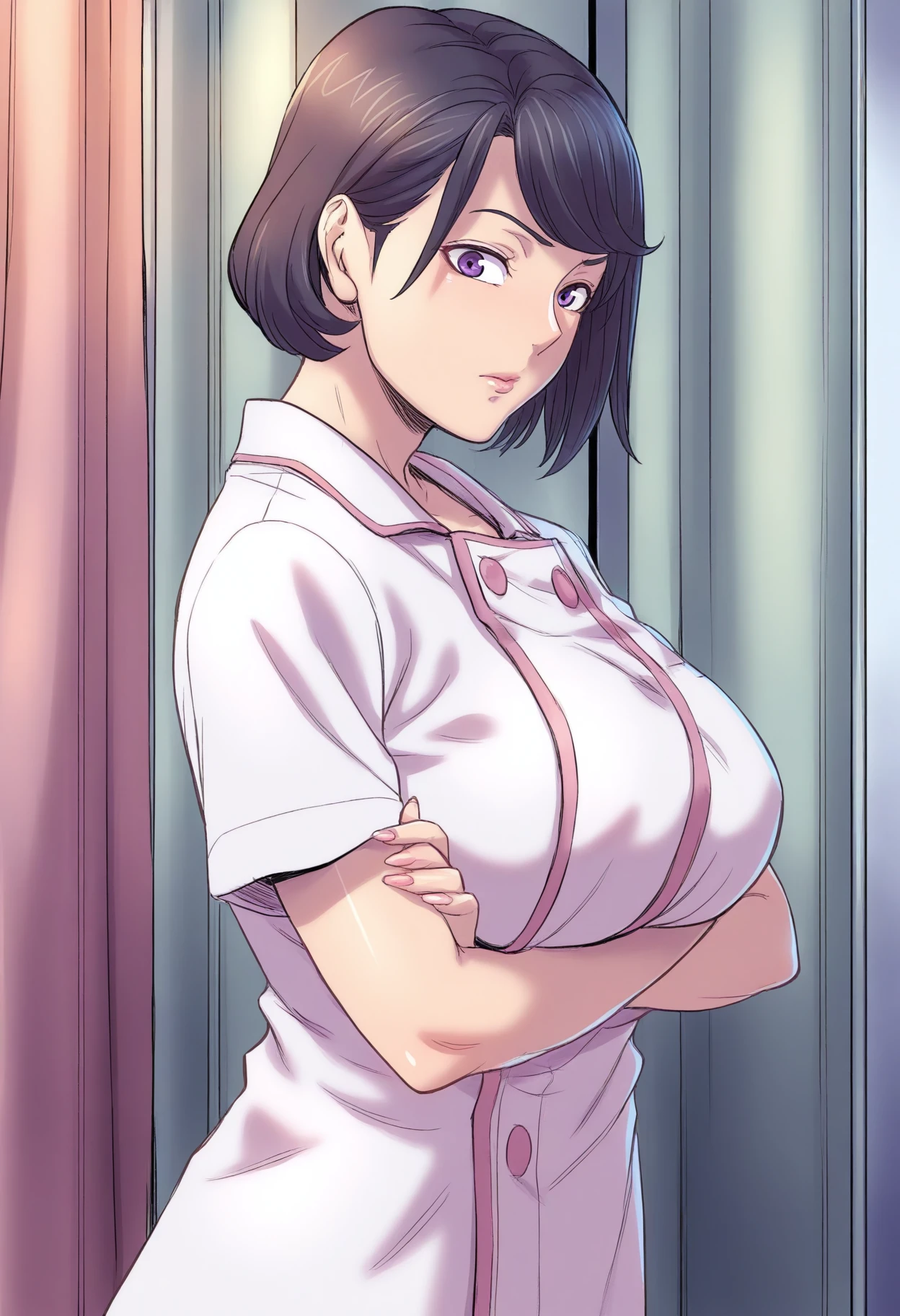 Youko - Tonari no Bed de Netorareru Kangoshi Jukubo v1