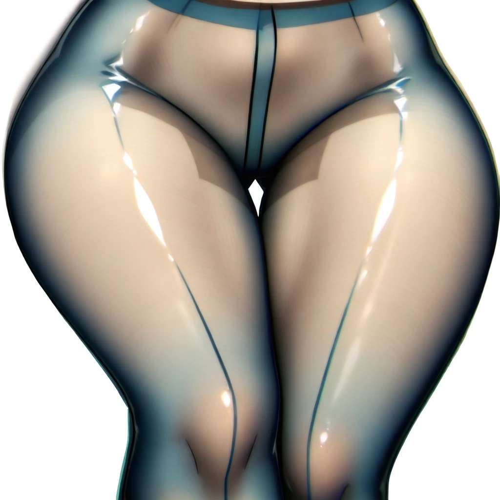 yomu sheer color pantyhose with line V1