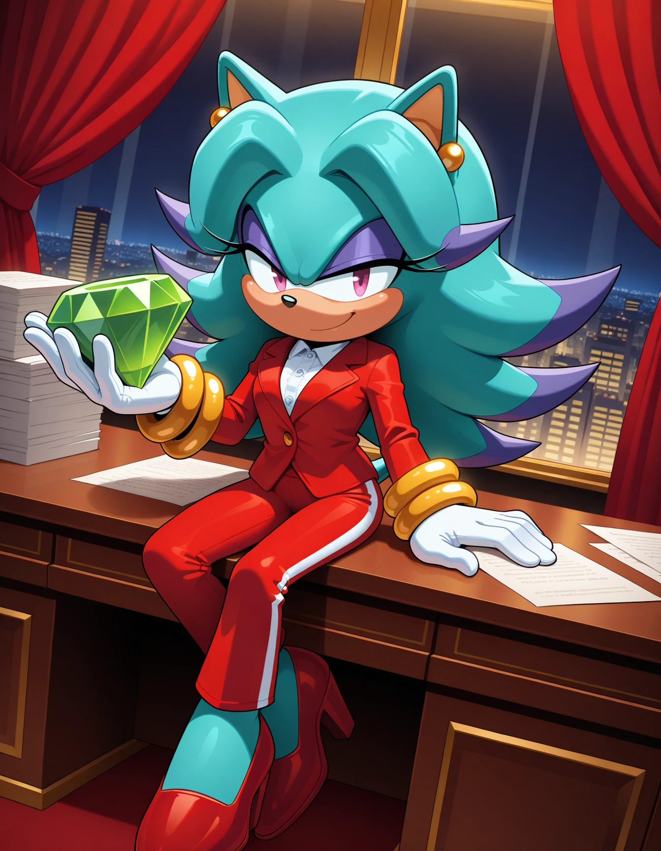 Breezie the Hedgehog (Archie Comics Sonic the Hedgehog) v1.0