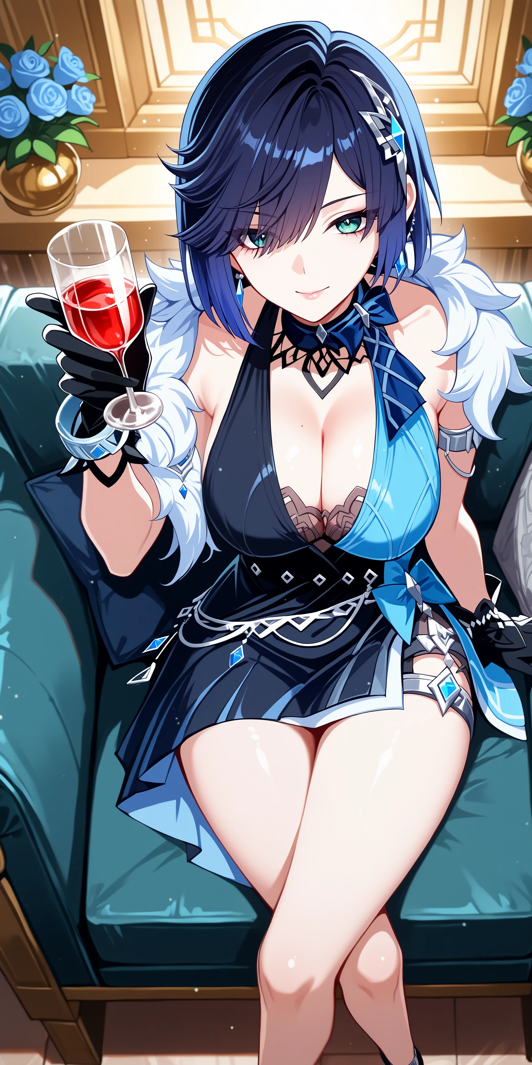 Yelan Tranquil Banquet | 夜兰 | Genshin Impact | IllustriousXL v1.0 Illustrious