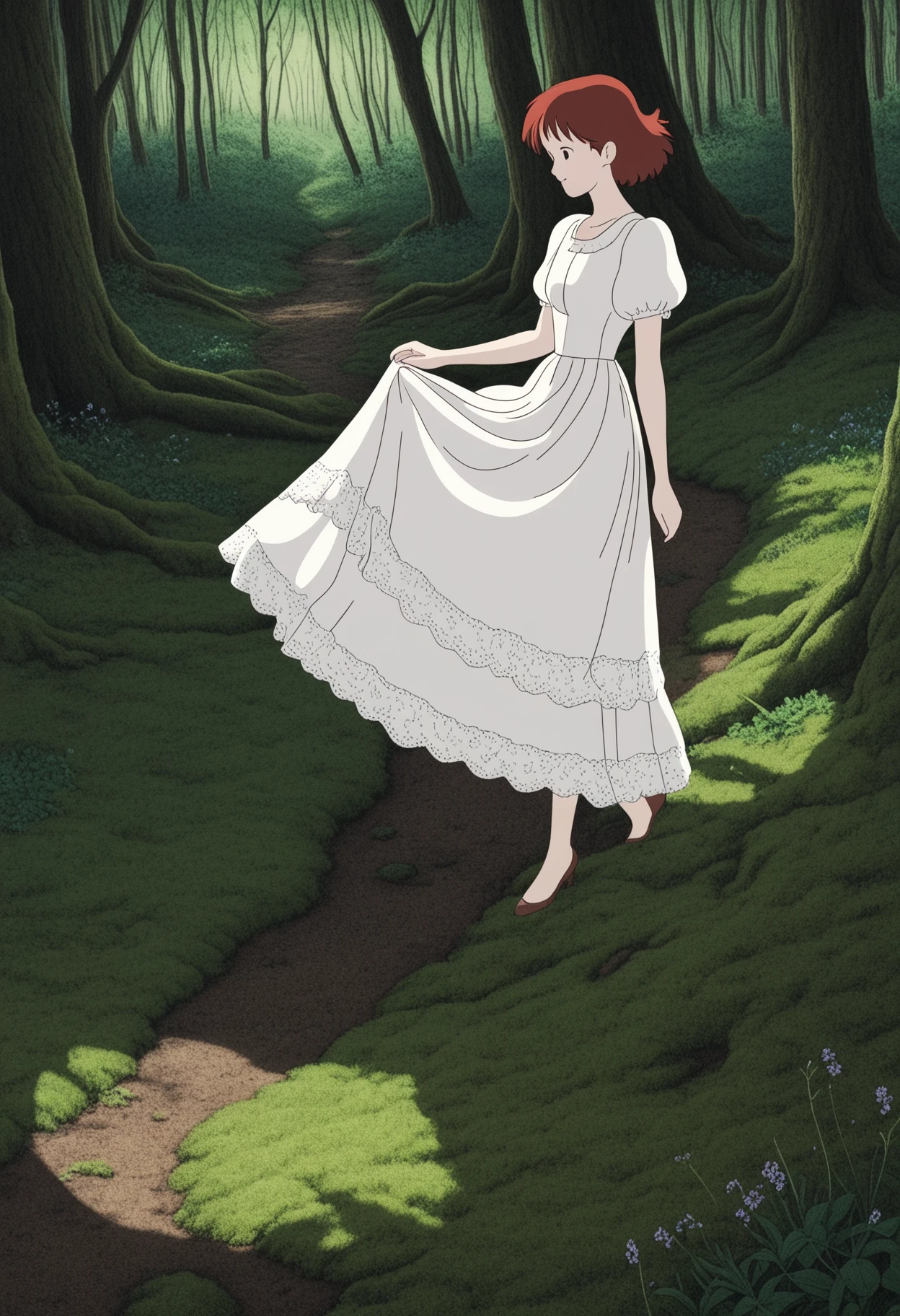 Illustration style Ghibli anime V1