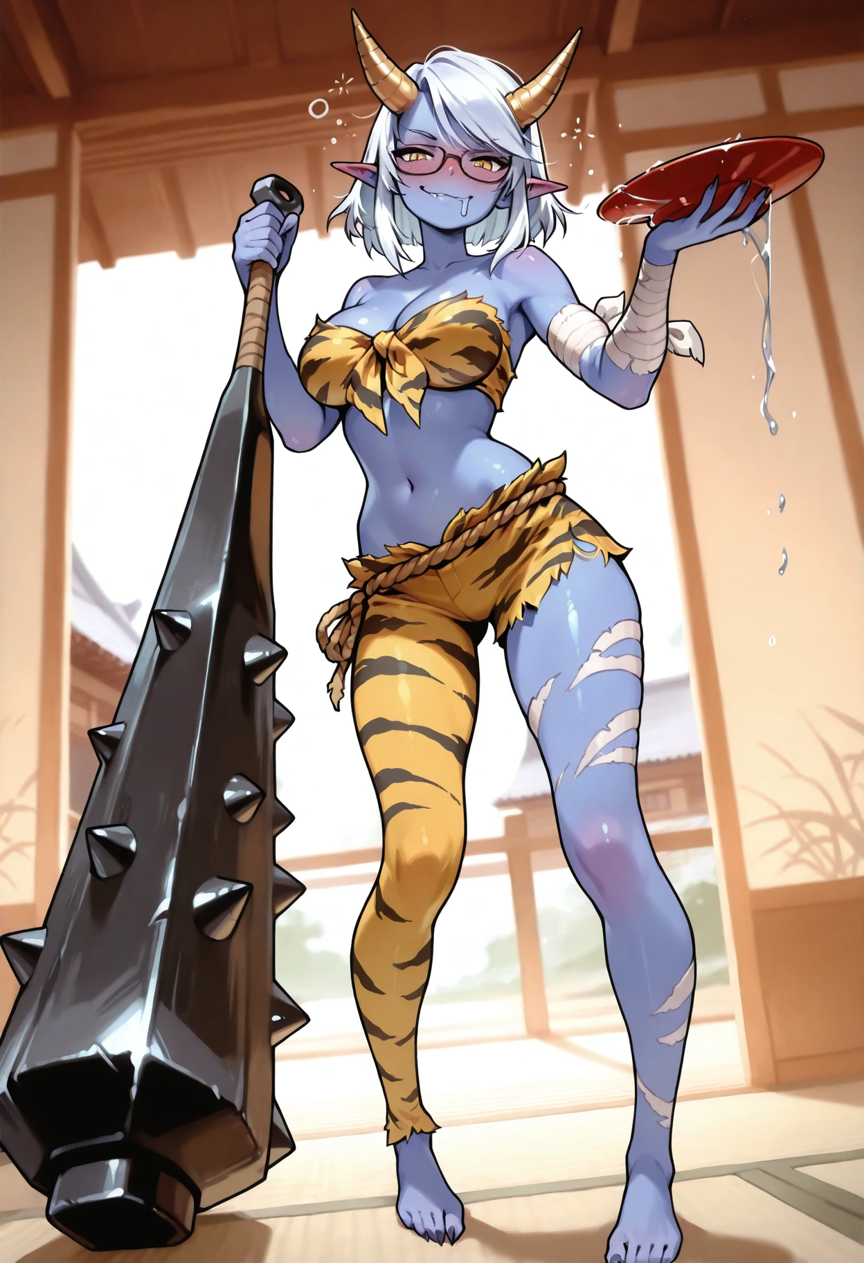 Blue Oni (Ao-Oni) - Monster Girl Encyclopedia (MGE) v2.0