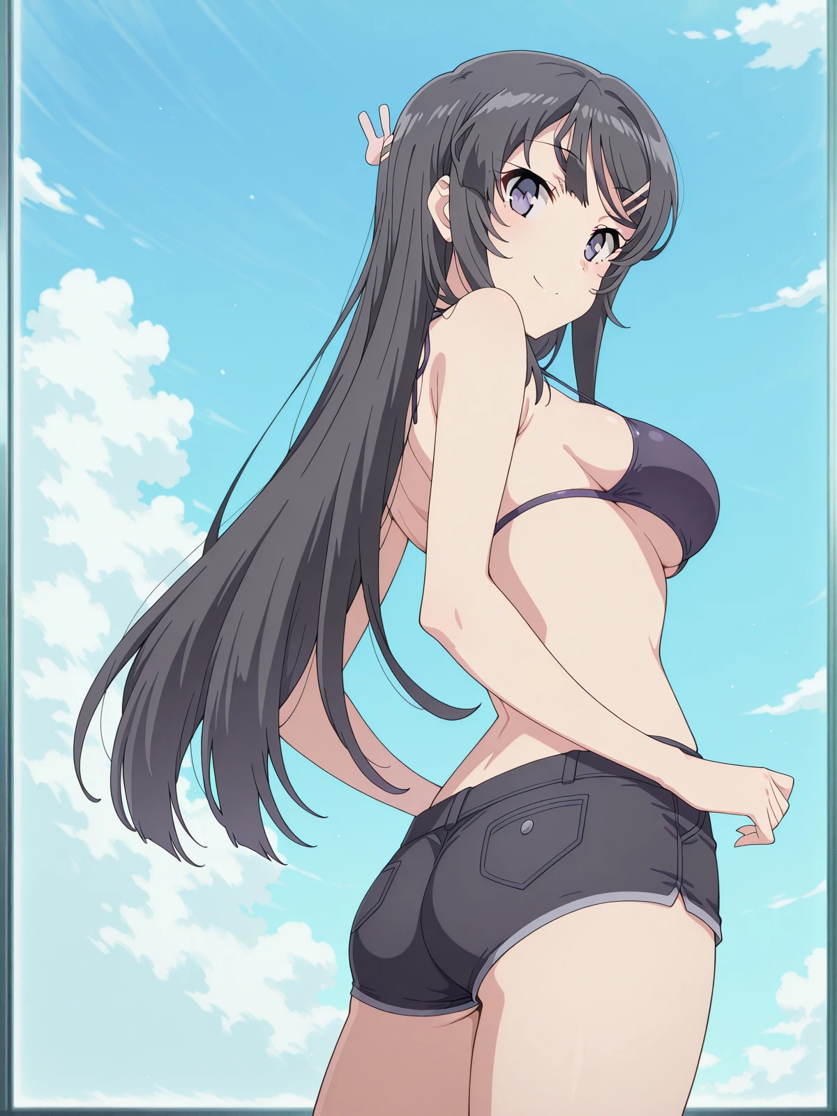 (​masterpiece:2.0), (top-quality:2.0), (standing naked on the beach:1.5), (tiny thong panties:1.5), (Super Sexy Pose:1.5), (blushed face:1.5), (hide crotch with hands:1.5), (hiding chest with hands:1.5), (Spilling:1.5), (Realistic:1.5), (Perfect exposed shoulders:1.5), (Perfect exposed nape:1.5), under the boobs, You can see the on the side, Naked, 1 little girl, Precise little hands, Embarrassed look, lightsmile, Look at me and smile, a very pretty girl, Innocent face, Young Face, Clear eyes, Shining eyes, tiny chest, shoulders can be seen, Tummy is visible, I can see the cleavage, the stomach is visible, the lower abdomen is visible, buttocks visible, The crotch is visible, No pubic hair, Dynamic Posing, Beautiful skins, ultra-definition, Top resolution, Japan High School Student, Brown hair