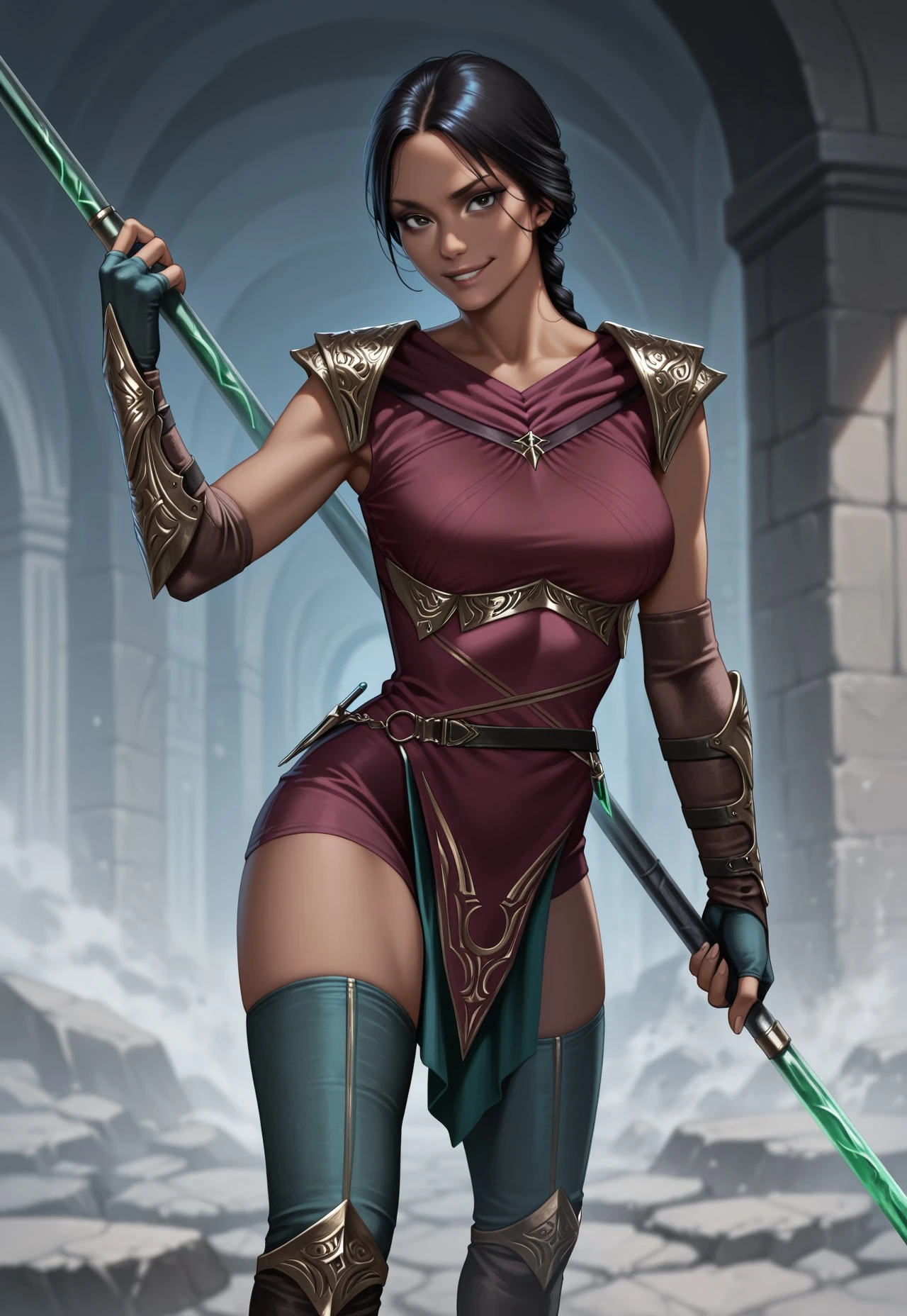 Jade - Mortal Kombat Illustrious