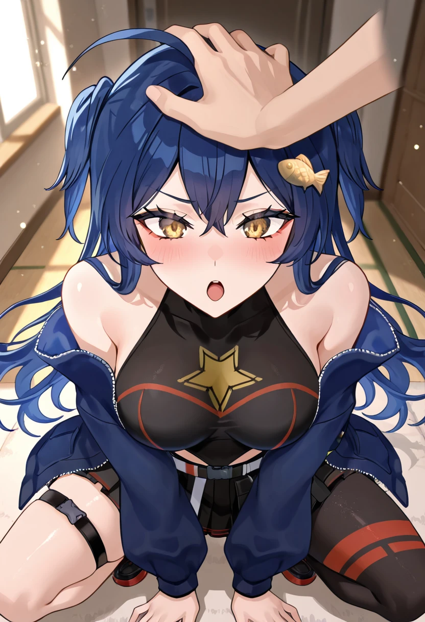 Alear, gigantic breasts, long hair, anime style, cleavage, sexy dress