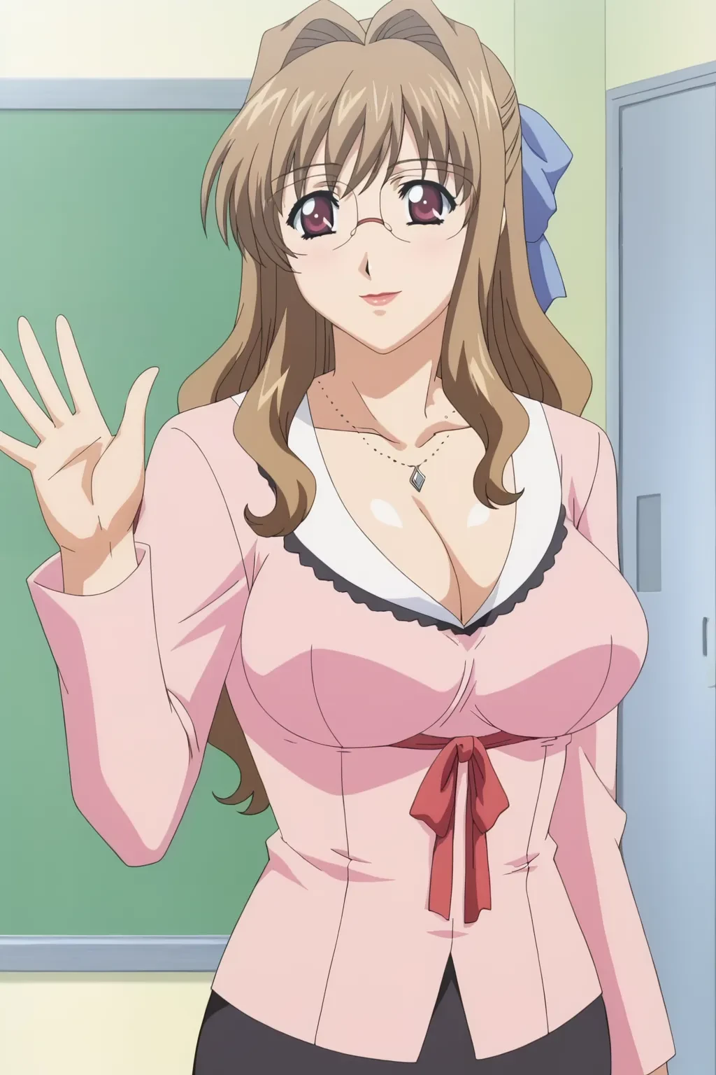 Sakurai Shino(櫻井詩乃) - Shino-sensei no Yuuwaku Jugyou(詩乃先生の誘惑授業)/Professor Shino's Classes in Seduction OVA v1.0