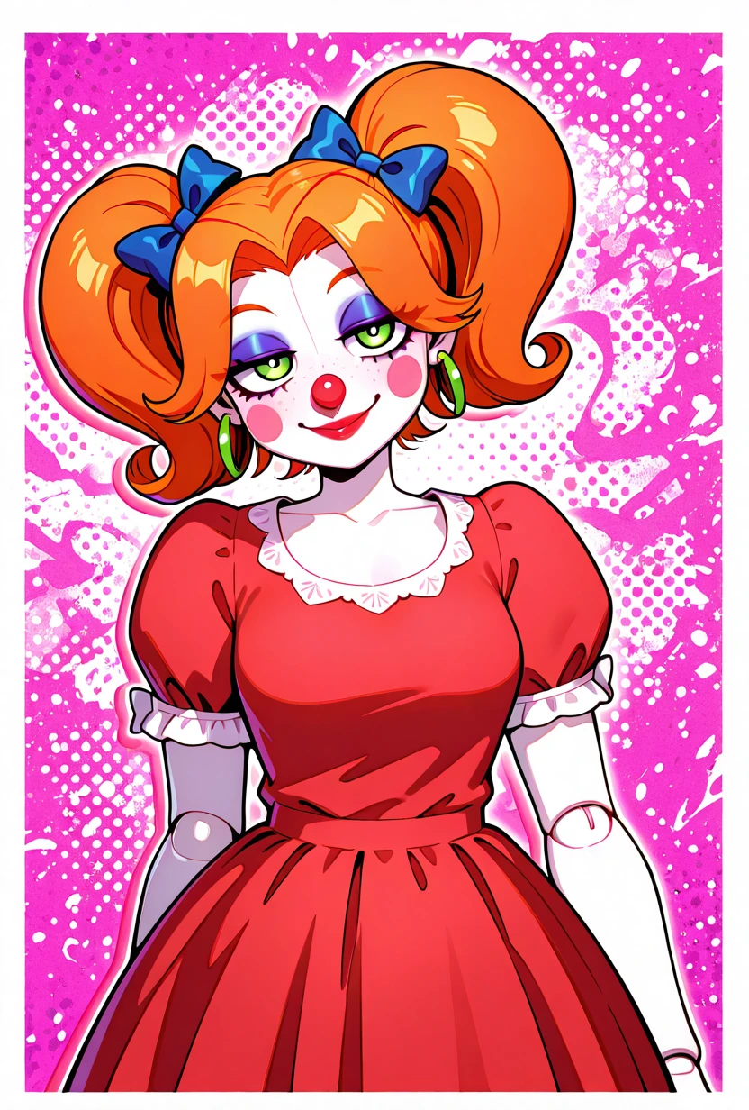 Draw me circus baby fnaf 9 but in minecraft 