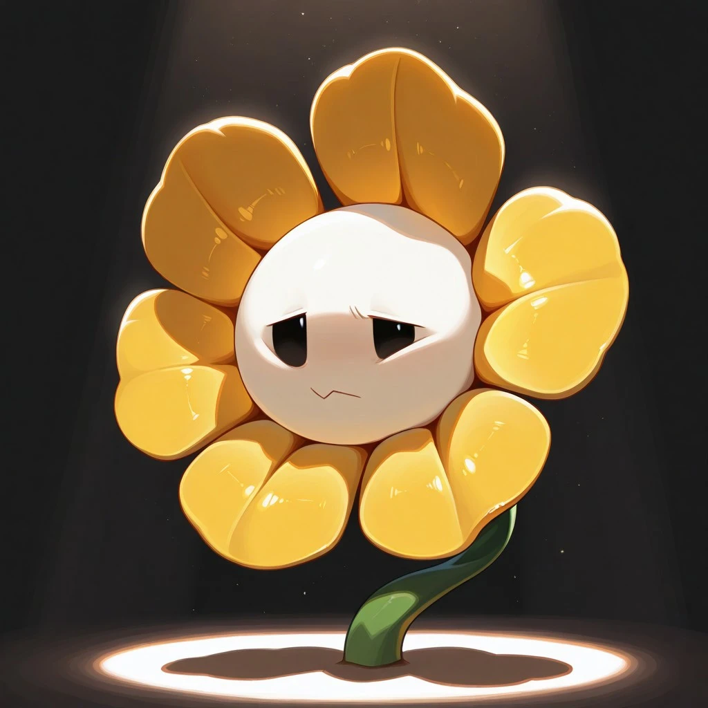 Flowey the Flower - Undertale - Illustrious Illustrious