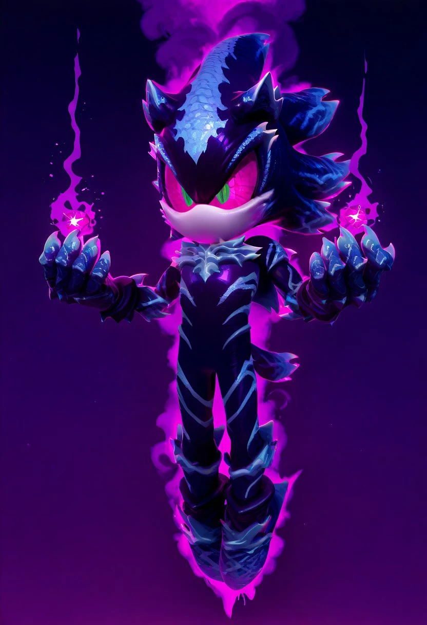 Mephiles The Dark - Sonic 06 Pony