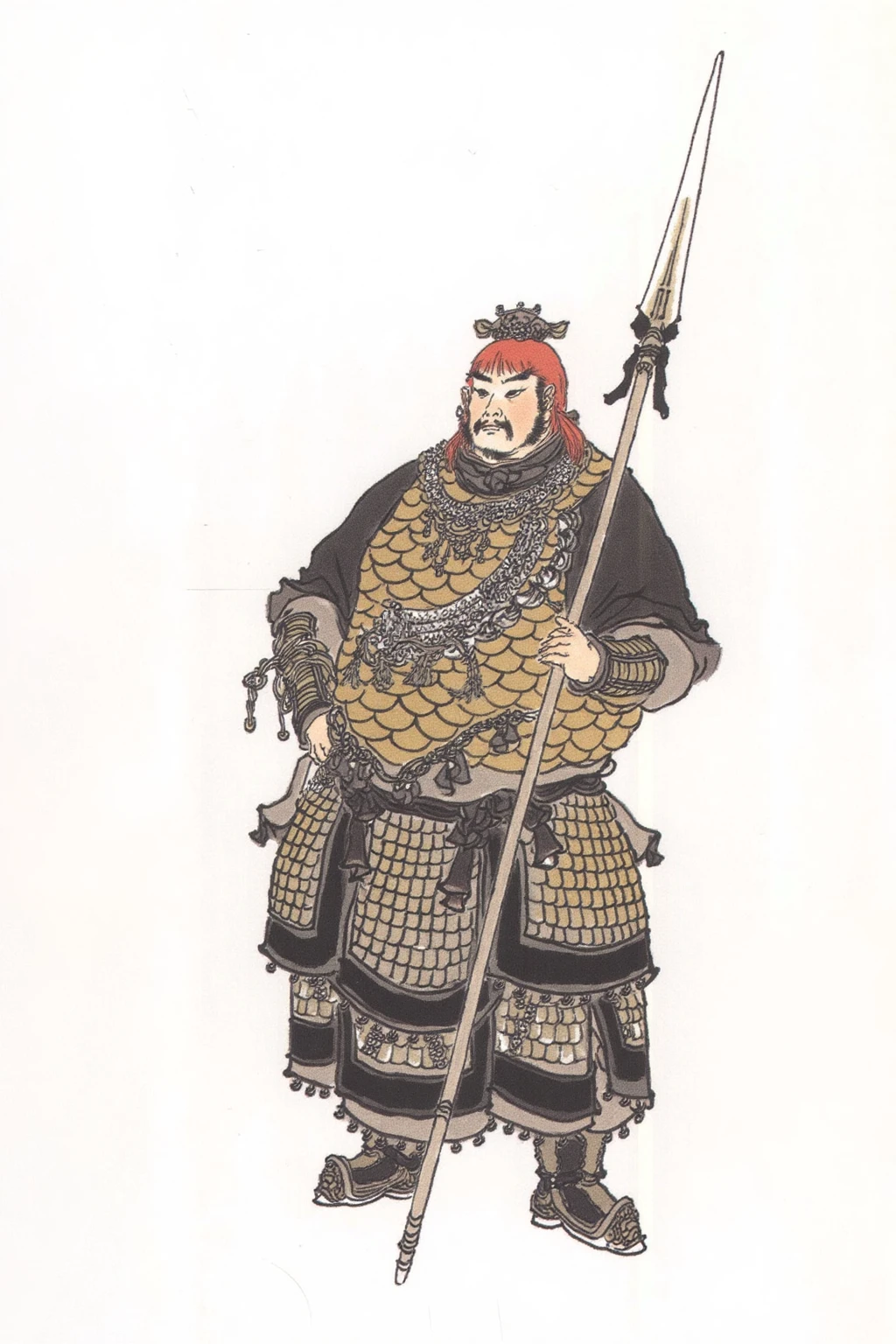 Flux-戴敦邦-新绘一百零八将-Dai Dunbang's Illustrations of The 108 Water Margin Heroes. Flux-一百零八将