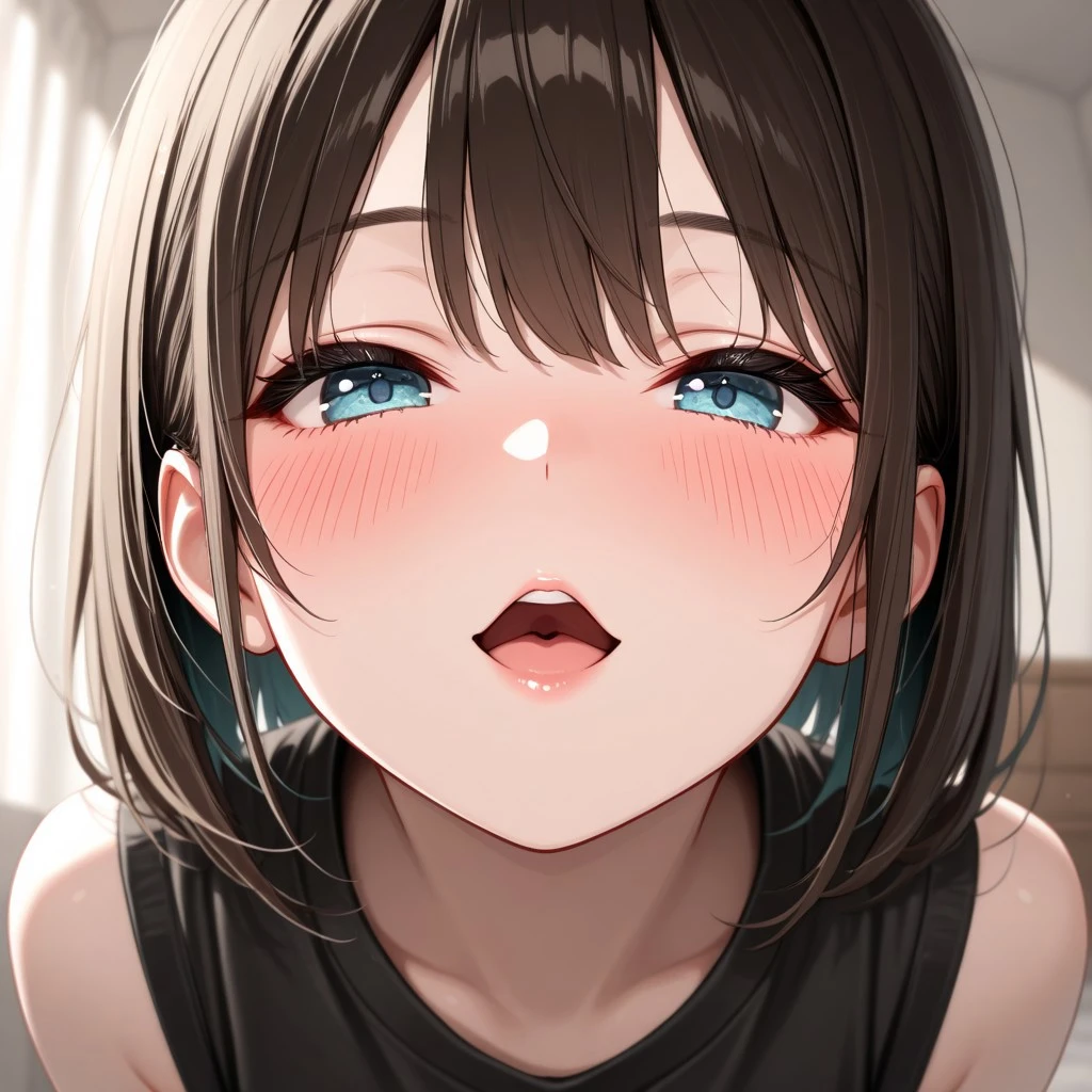 girl swallowing semen