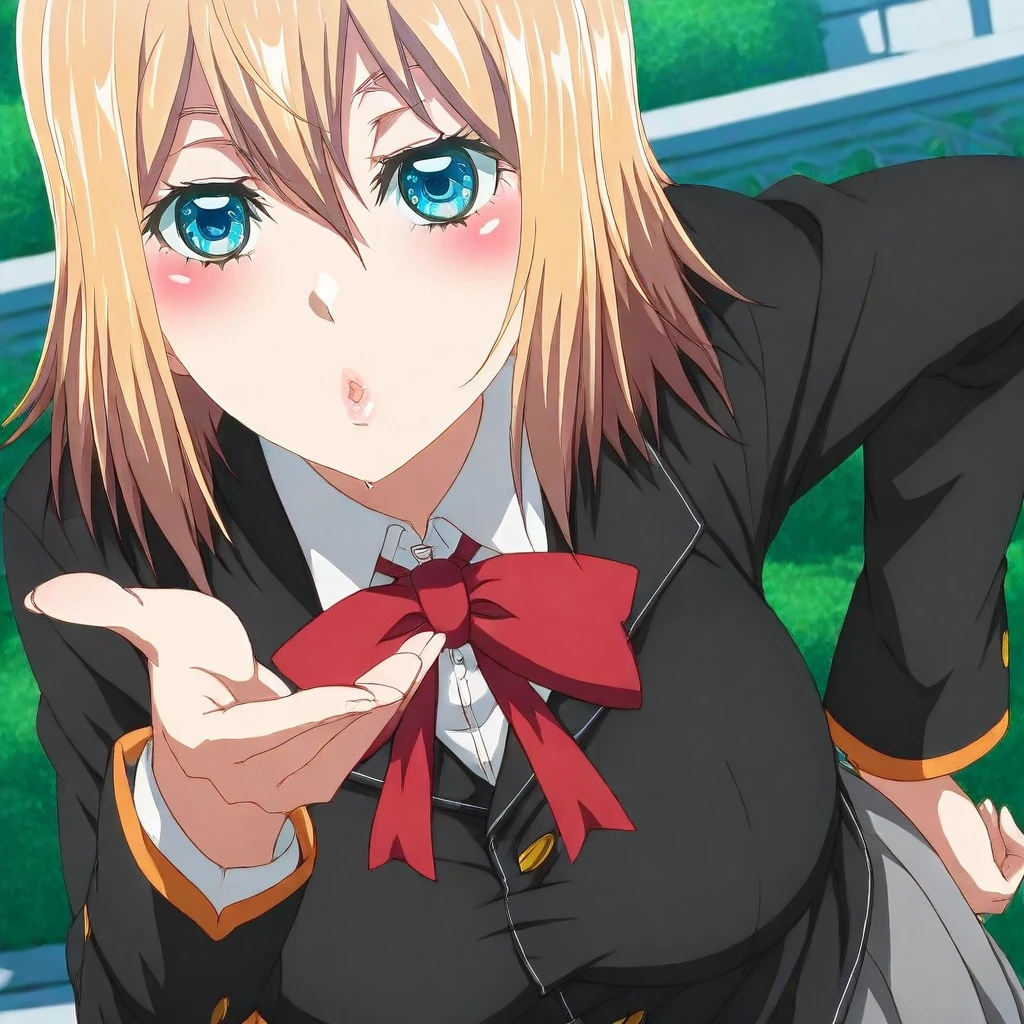 NSFW,POV,
norngreyrat, norn greyrat, bangs, blonde hair, green eyes, ahoge,
long sleeves, bow,jacket, bowtie, red bow, skirt, red skirt, white jacket,
indoors, classroom, (embrassing,blush:1.2),(vapor:0.8),(Wet:0.8),(Sweat:0.8),kneeling,blowjob,handjob,
looking at viewer