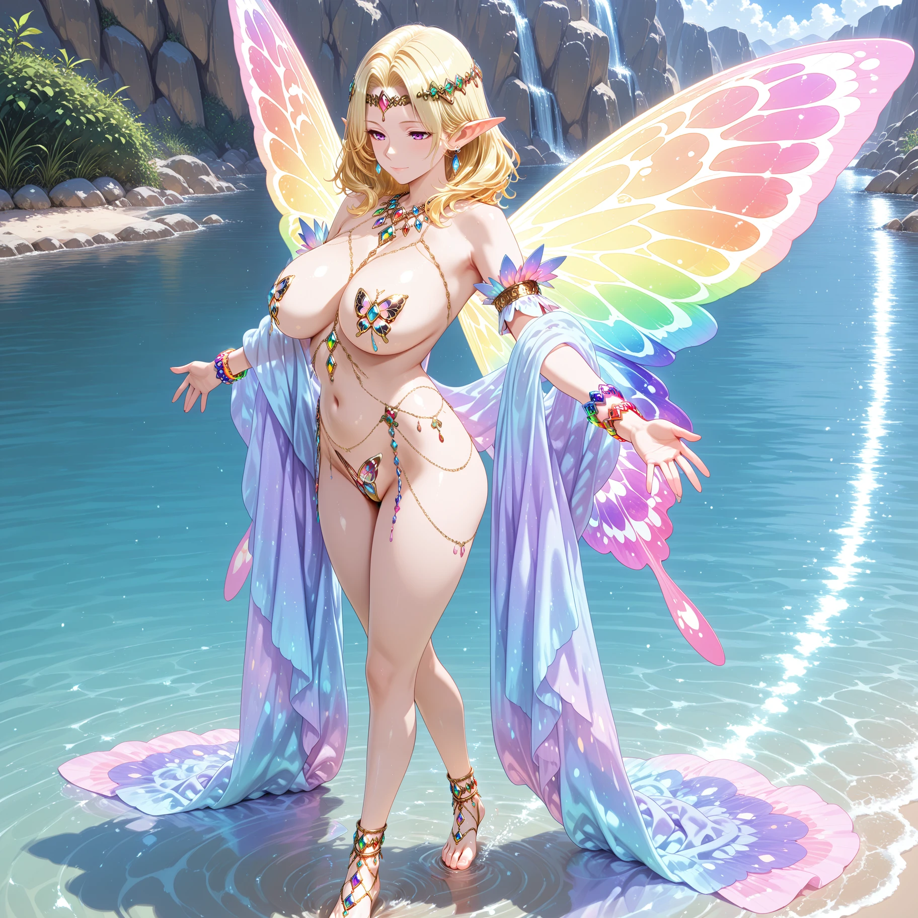 Original Character / Rainbow Fairy Iris 虹の妖精アイリス V1