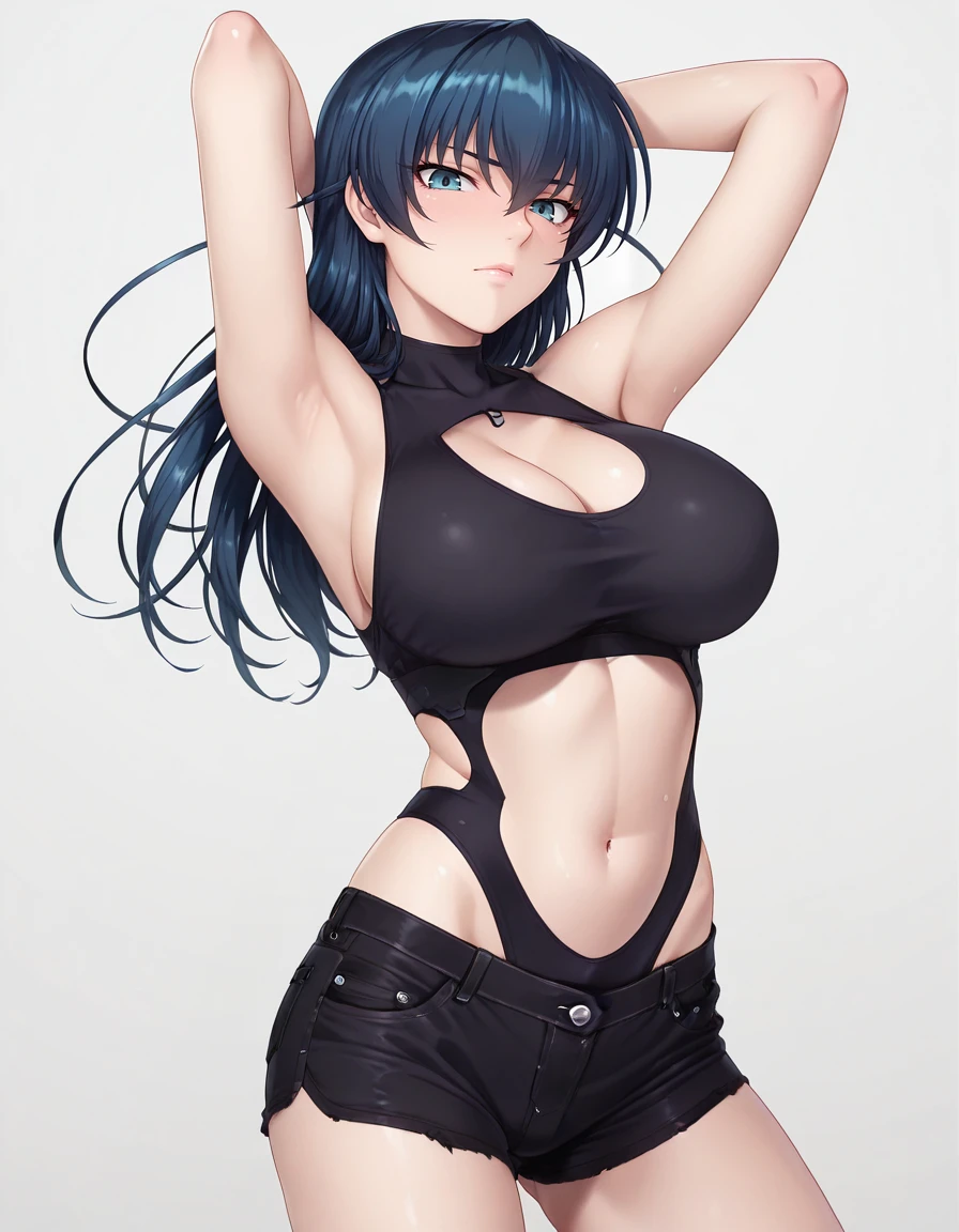 (best quality,4K,8k,High resolution,masterpiece:1.2),Super detailed,(actual,realistically,realistically:1.37), Ultra high definition face, Close up of woman wearing black bikini and panties, Sexy Girl, attractive body, Tick, large breasts, biggest breast, huge breast, Thin waist and thick hips, Hourglass figure, wide pelvis, Pelvis larger than shoulder blades, Fitness Model